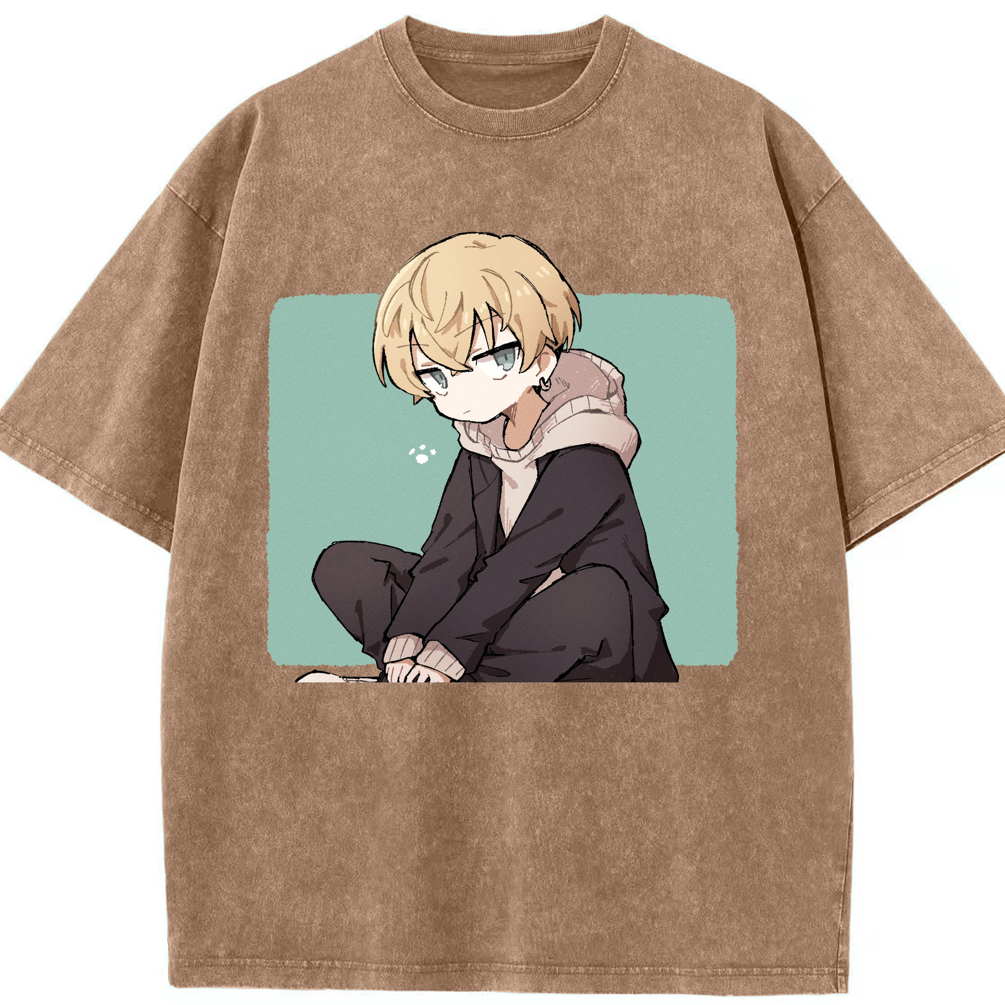 （画像用） 東京リベンジャーズ Tokyo Revengers 綿100% ヴィンテージ風 半袖Tシャツ（フロントプリント）