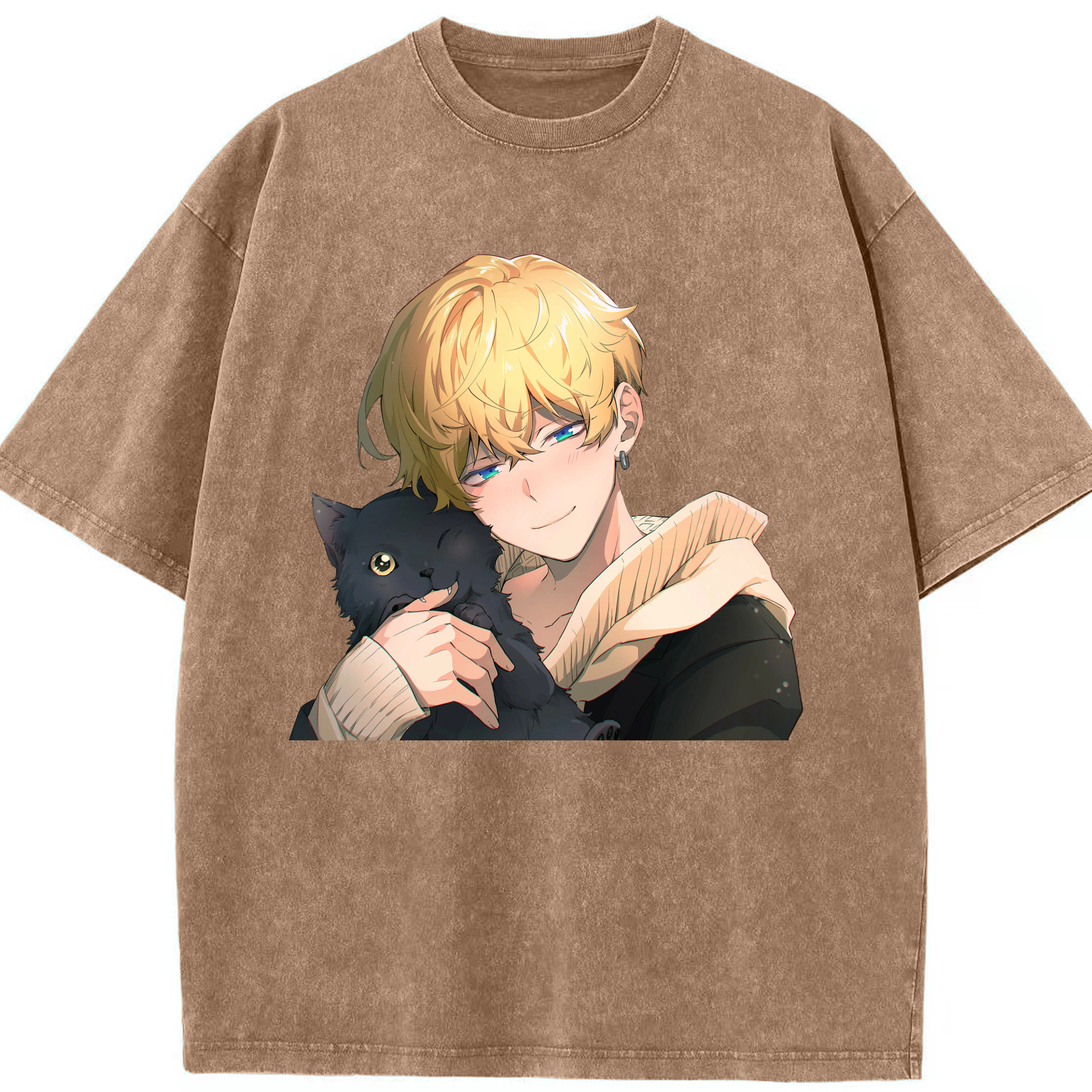 （画像用） 東京リベンジャーズ Tokyo Revengers 綿100% ヴィンテージ風 半袖Tシャツ（フロントプリント）