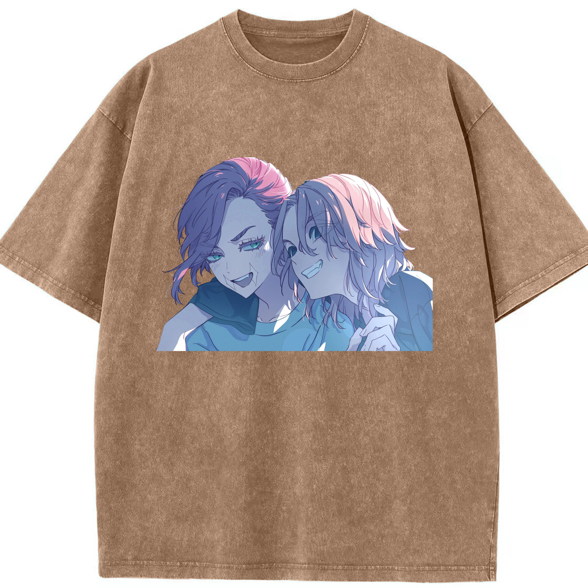 （画像用） 東京リベンジャーズ Tokyo Revengers 綿100% ヴィンテージ風 半袖Tシャツ（フロントプリント）