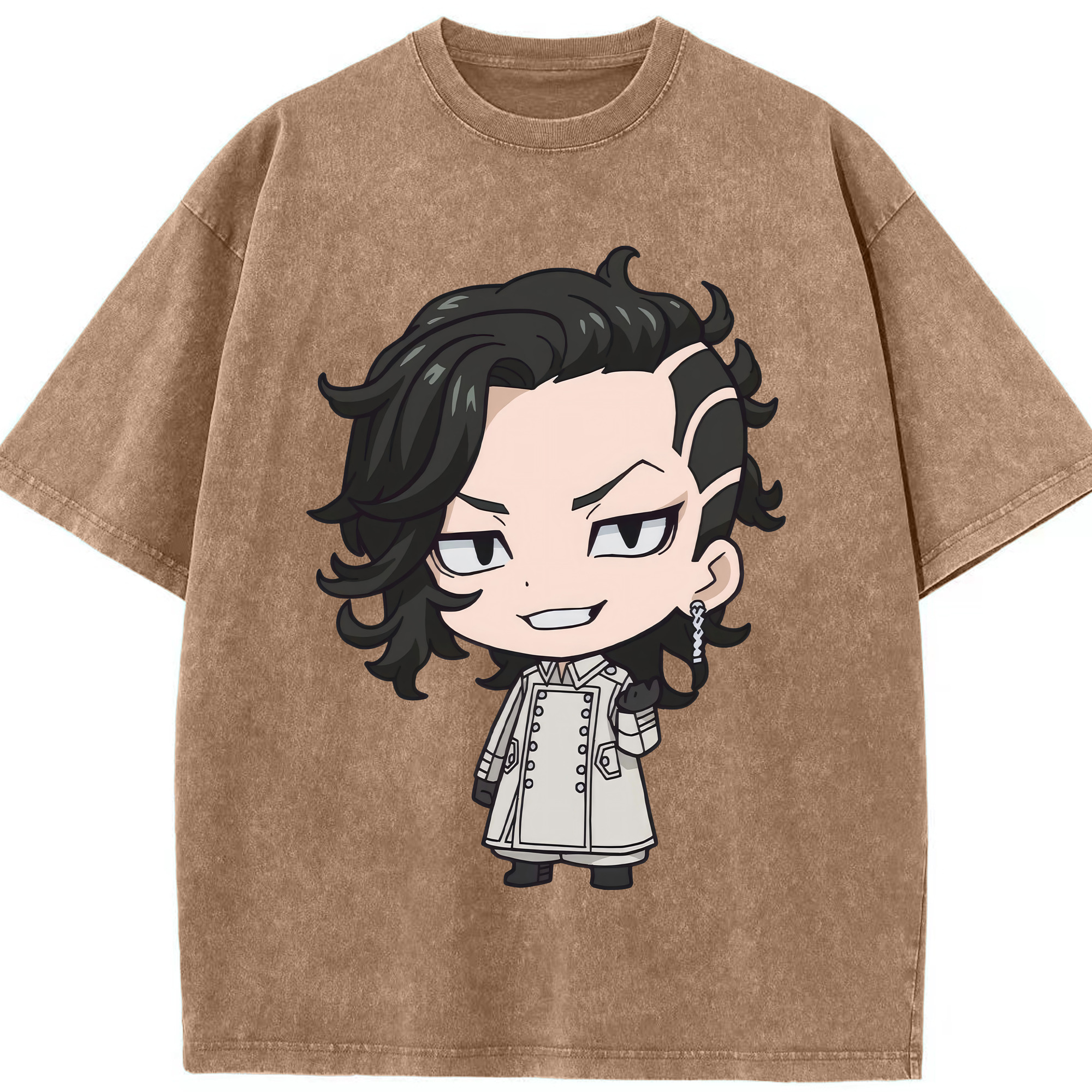 （画像用） 東京リベンジャーズ Tokyo Revengers 綿100% ヴィンテージ風 半袖Tシャツ（フロントプリント）