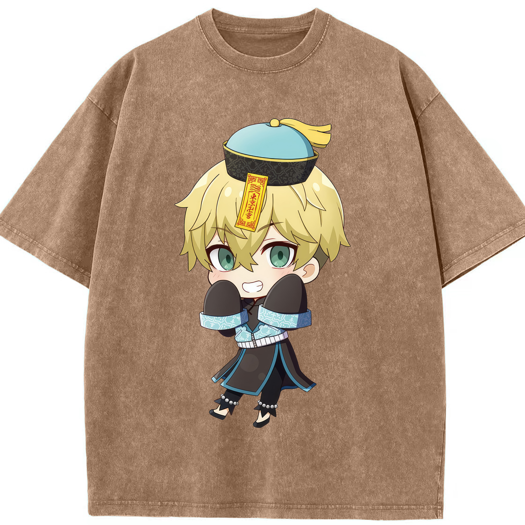 （画像用） 東京リベンジャーズ Tokyo Revengers 綿100% ヴィンテージ風 半袖Tシャツ（フロントプリント）