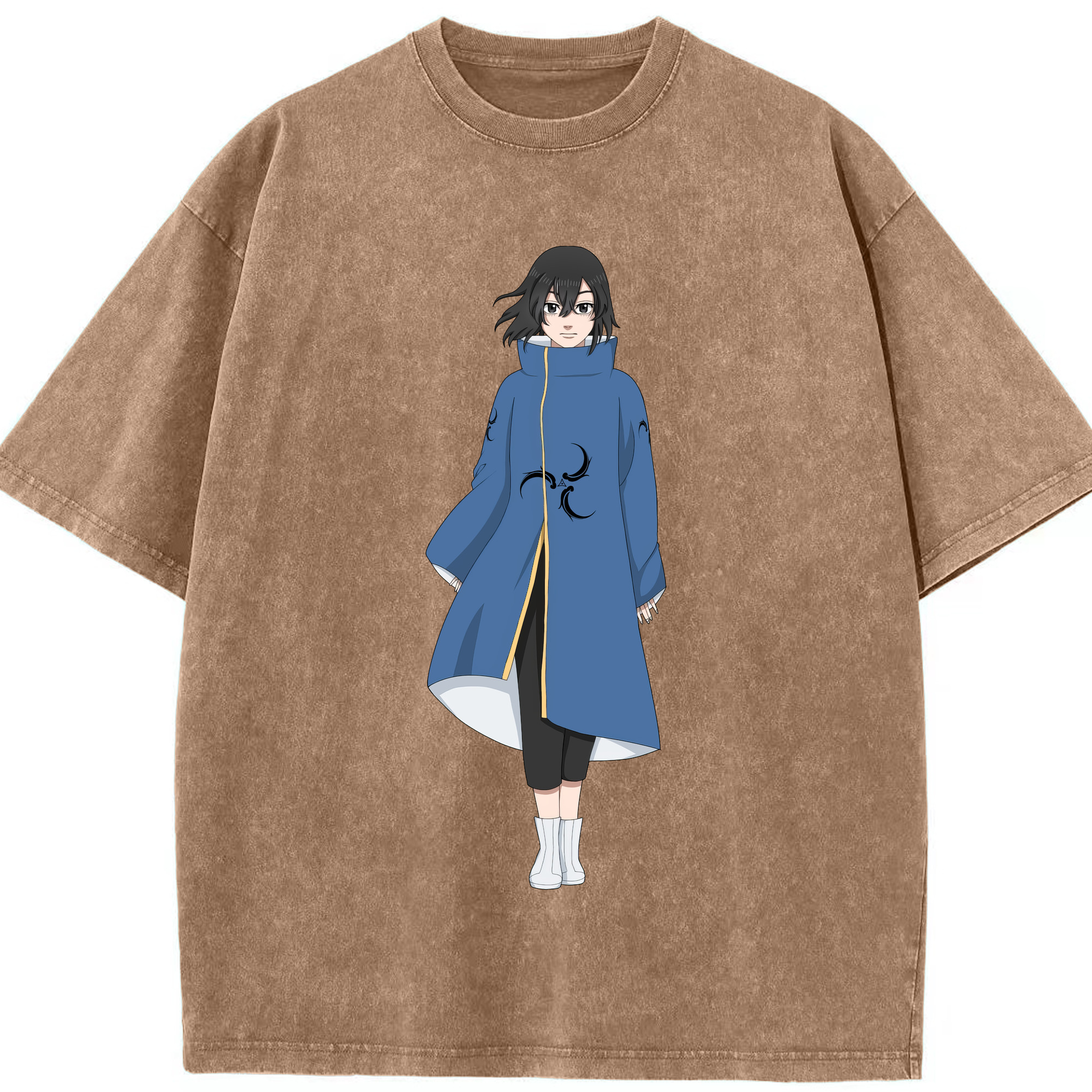 （画像用） 東京リベンジャーズ Tokyo Revengers 綿100% ヴィンテージ風 半袖Tシャツ（フロントプリント）