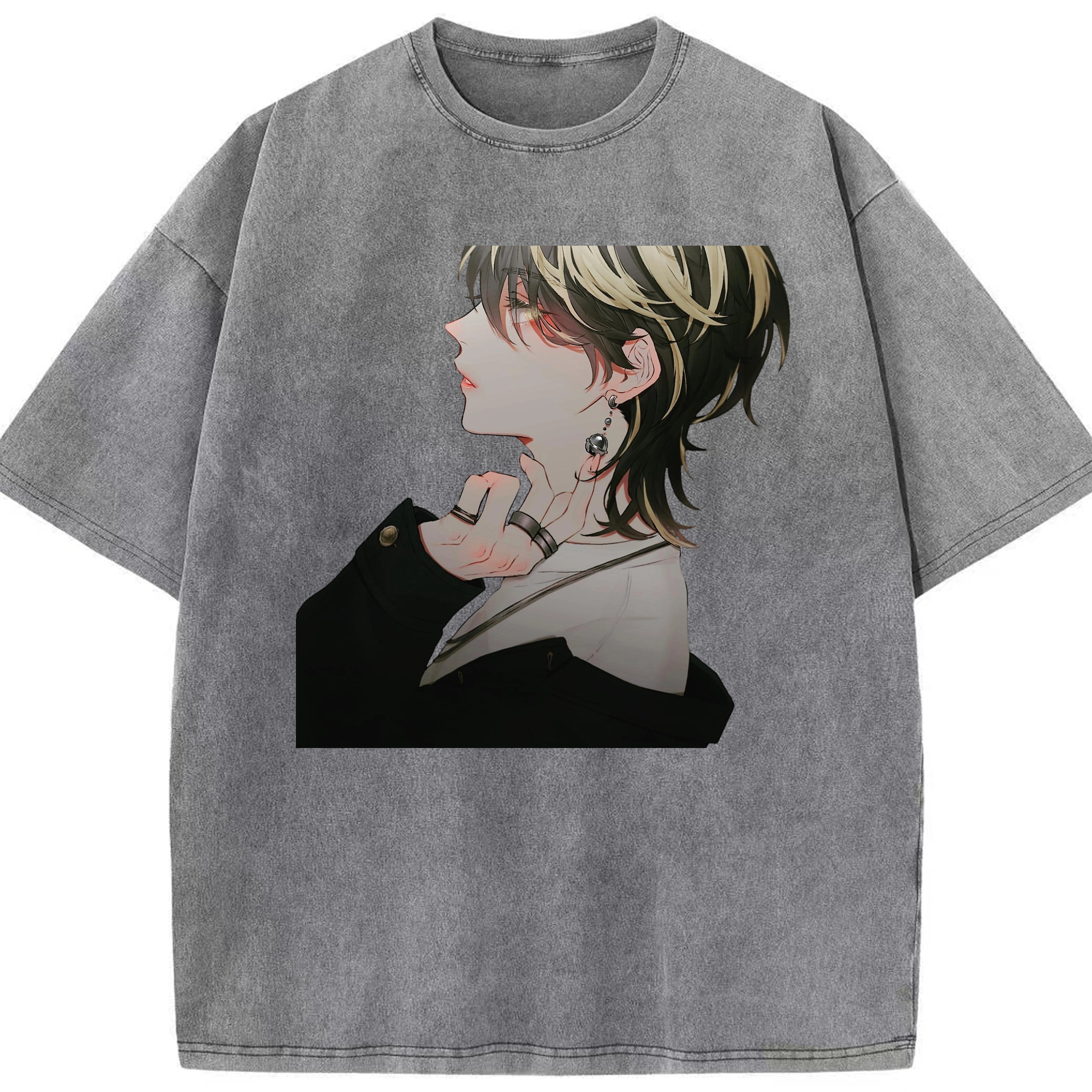 （画像用） 東京リベンジャーズ Tokyo Revengers 綿100% ヴィンテージ風 半袖Tシャツ（フロントプリント）