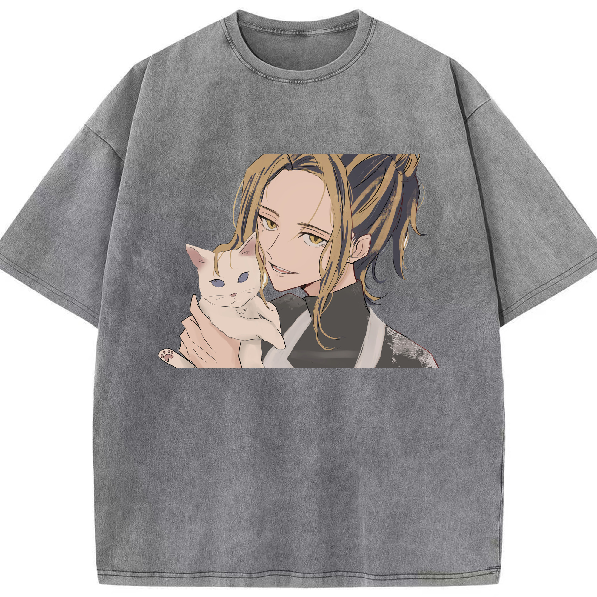 （画像用） 東京リベンジャーズ Tokyo Revengers 綿100% ヴィンテージ風 半袖Tシャツ（フロントプリント）