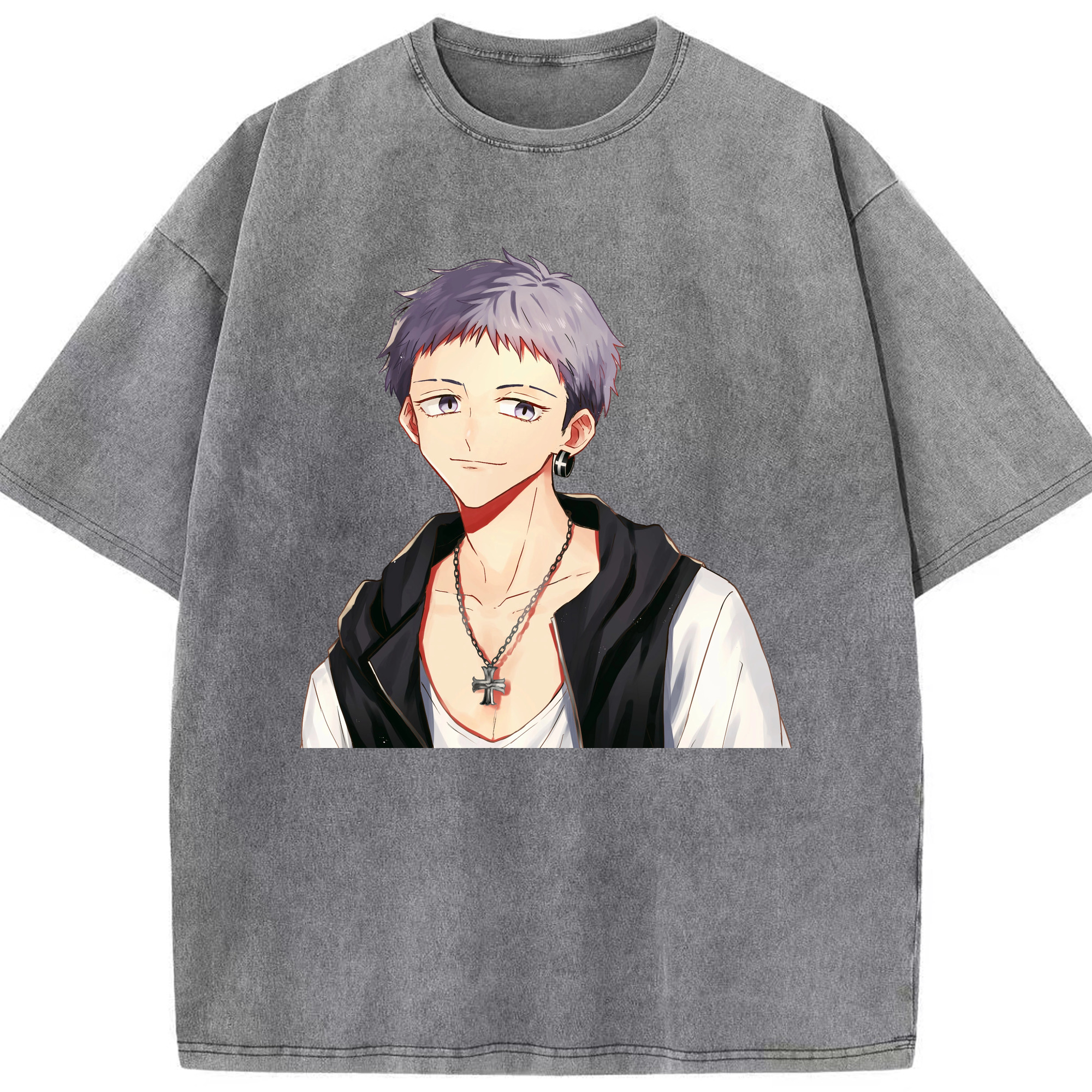 （画像用） 東京リベンジャーズ Tokyo Revengers 綿100% ヴィンテージ風 半袖Tシャツ（フロントプリント）