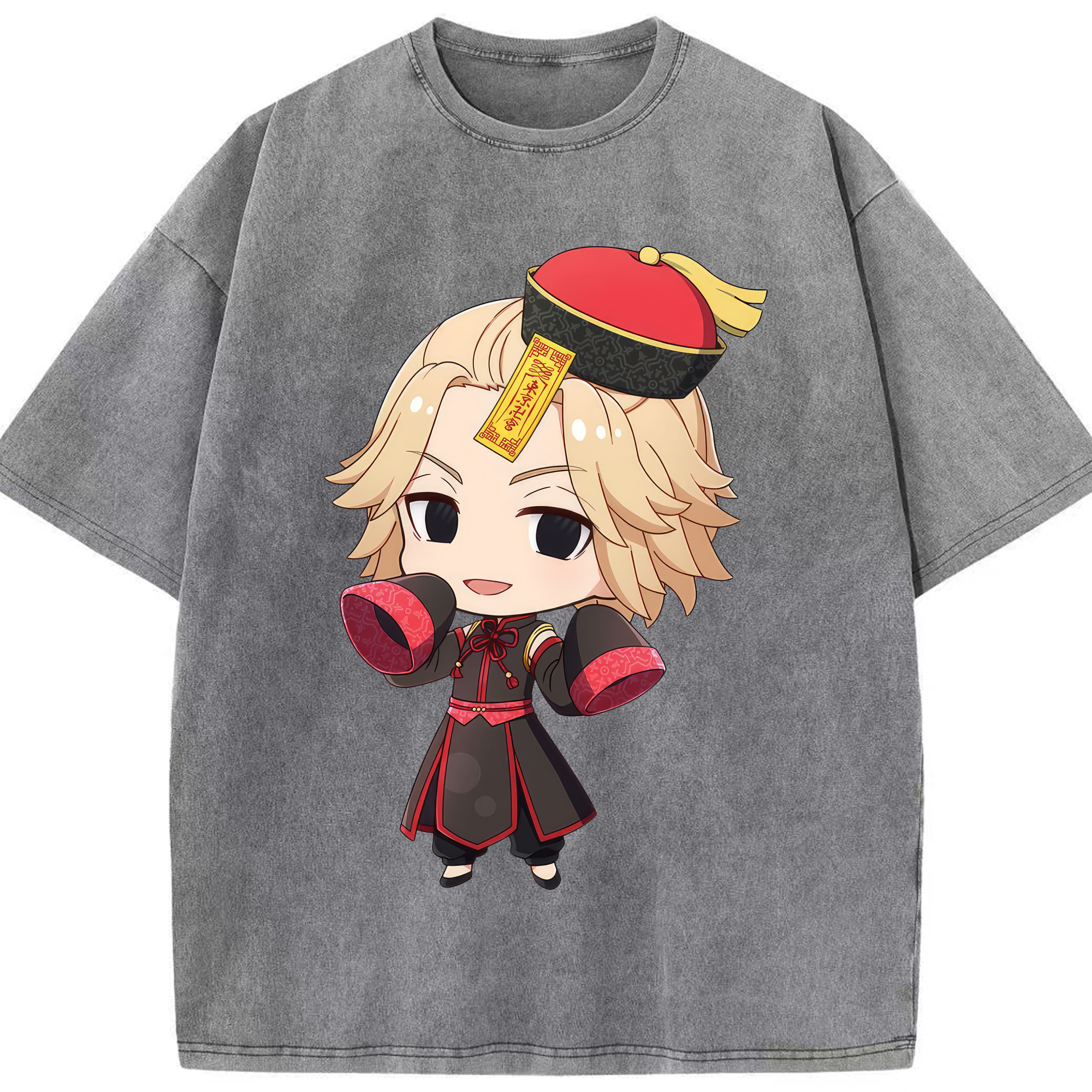 （画像用） 東京リベンジャーズ Tokyo Revengers 綿100% ヴィンテージ風 半袖Tシャツ（フロントプリント）