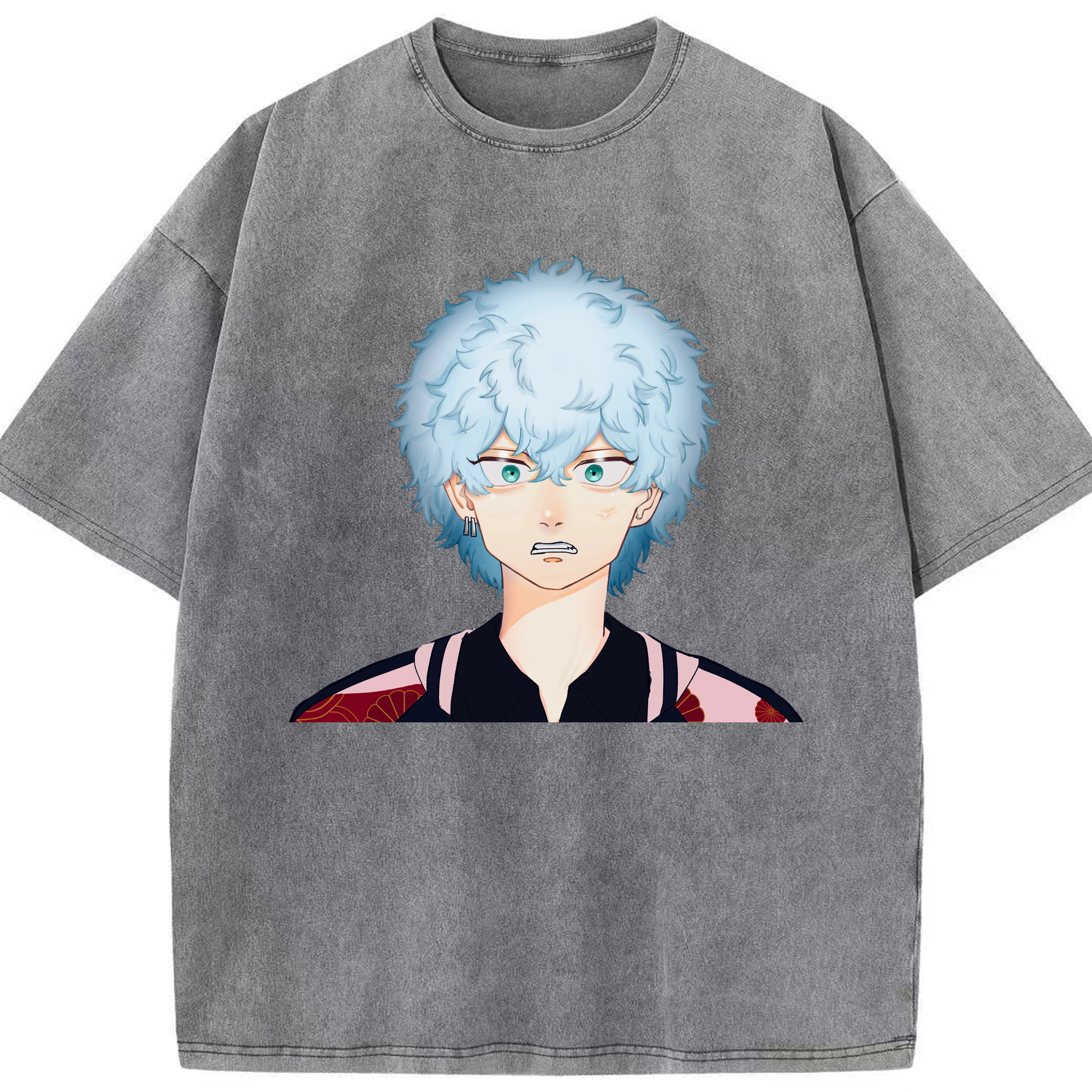 （画像用） 東京リベンジャーズ Tokyo Revengers 綿100% ヴィンテージ風 半袖Tシャツ（フロントプリント）