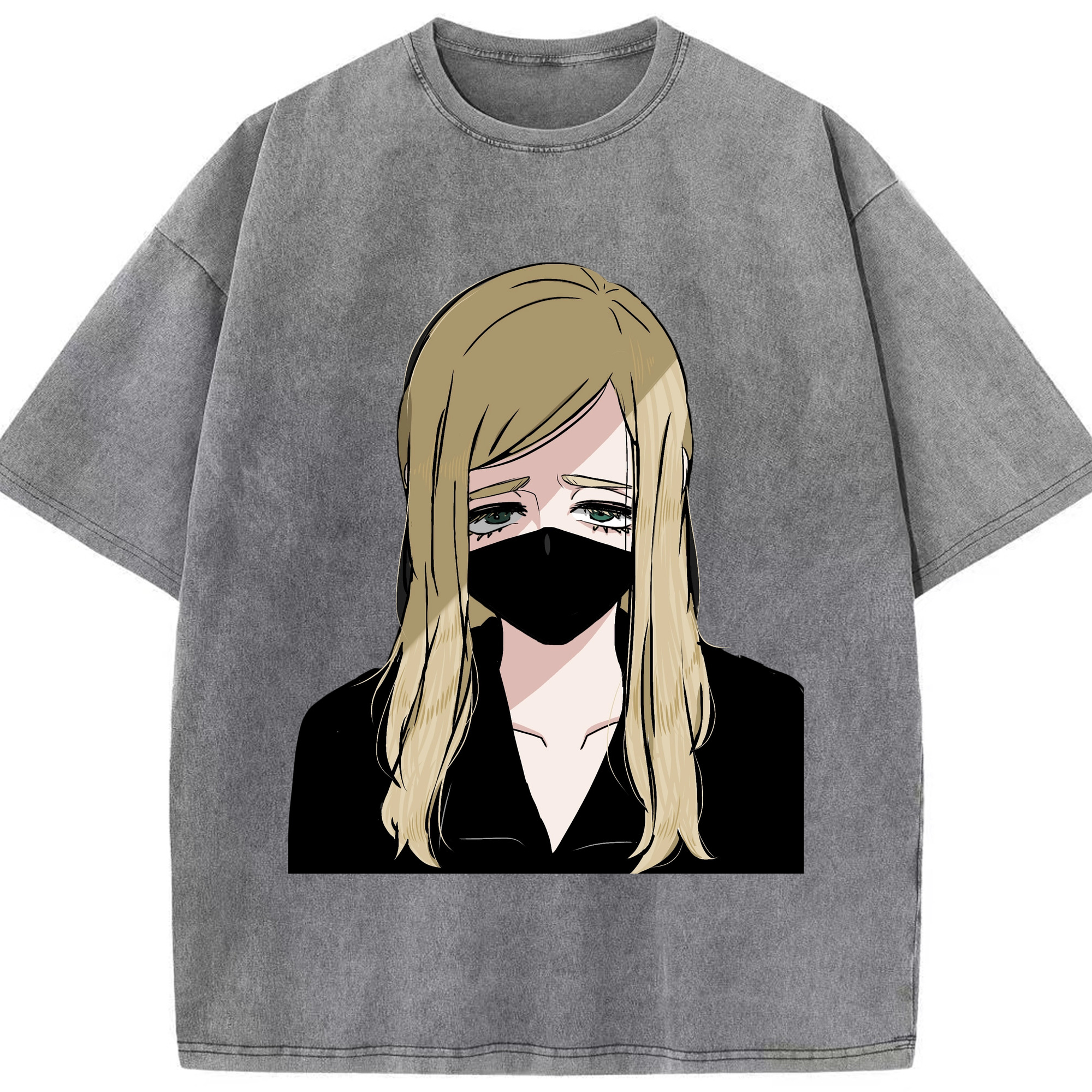 （画像用） 東京リベンジャーズ Tokyo Revengers 綿100% ヴィンテージ風 半袖Tシャツ（フロントプリント）