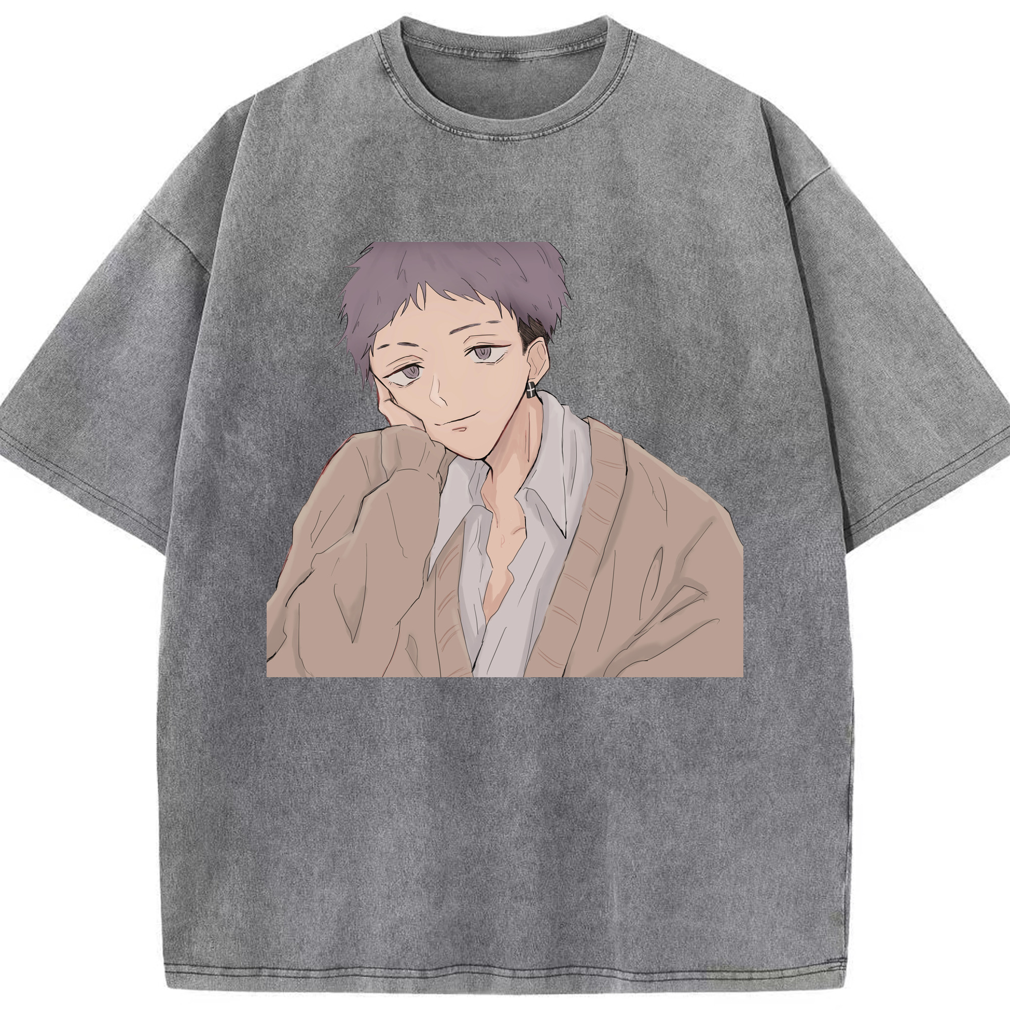 （画像用） 東京リベンジャーズ Tokyo Revengers 綿100% ヴィンテージ風 半袖Tシャツ（フロントプリント）