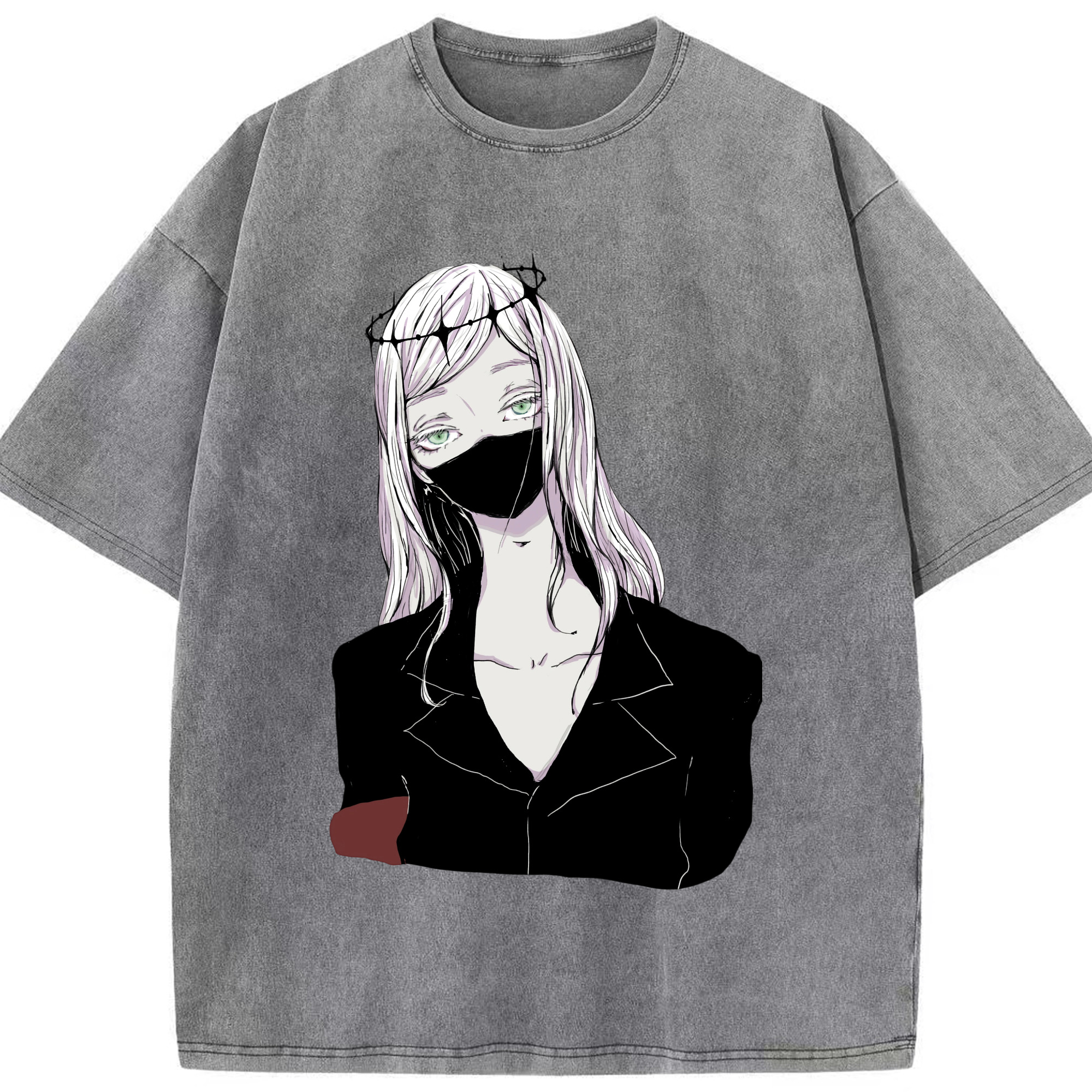 （画像用） 東京リベンジャーズ Tokyo Revengers 綿100% ヴィンテージ風 半袖Tシャツ（フロントプリント）