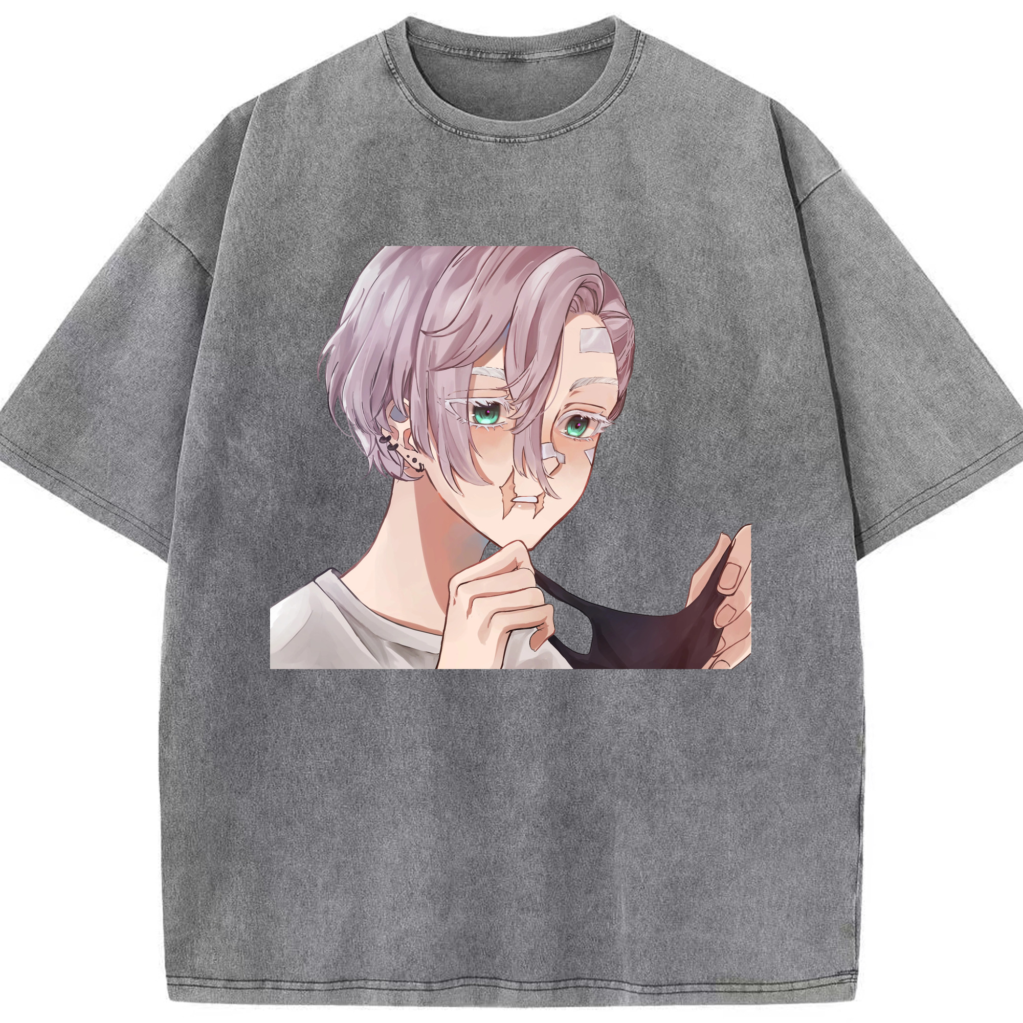（画像用） 東京リベンジャーズ Tokyo Revengers 綿100% ヴィンテージ風 半袖Tシャツ（フロントプリント）