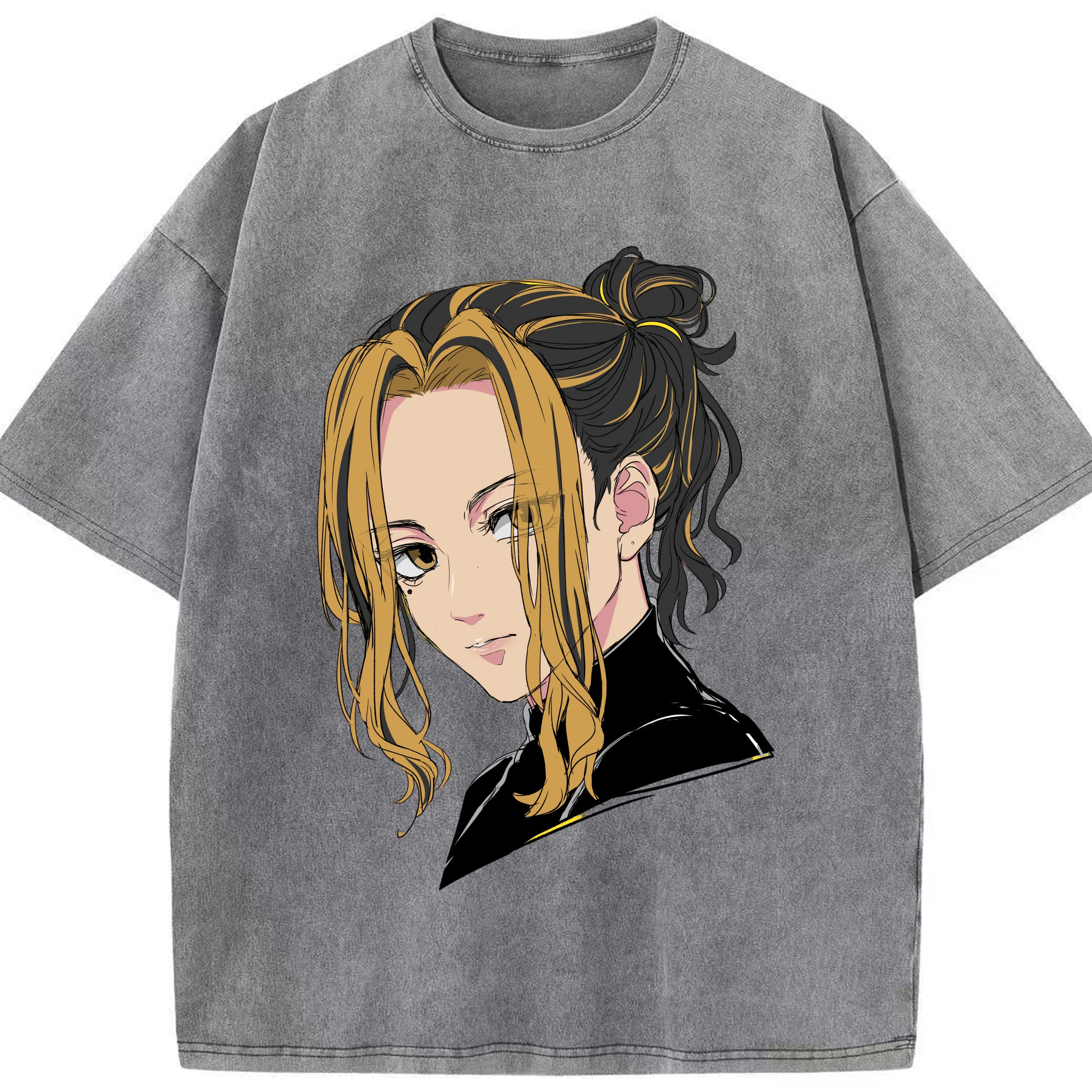 （画像用） 東京リベンジャーズ Tokyo Revengers 綿100% ヴィンテージ風 半袖Tシャツ（フロントプリント）
