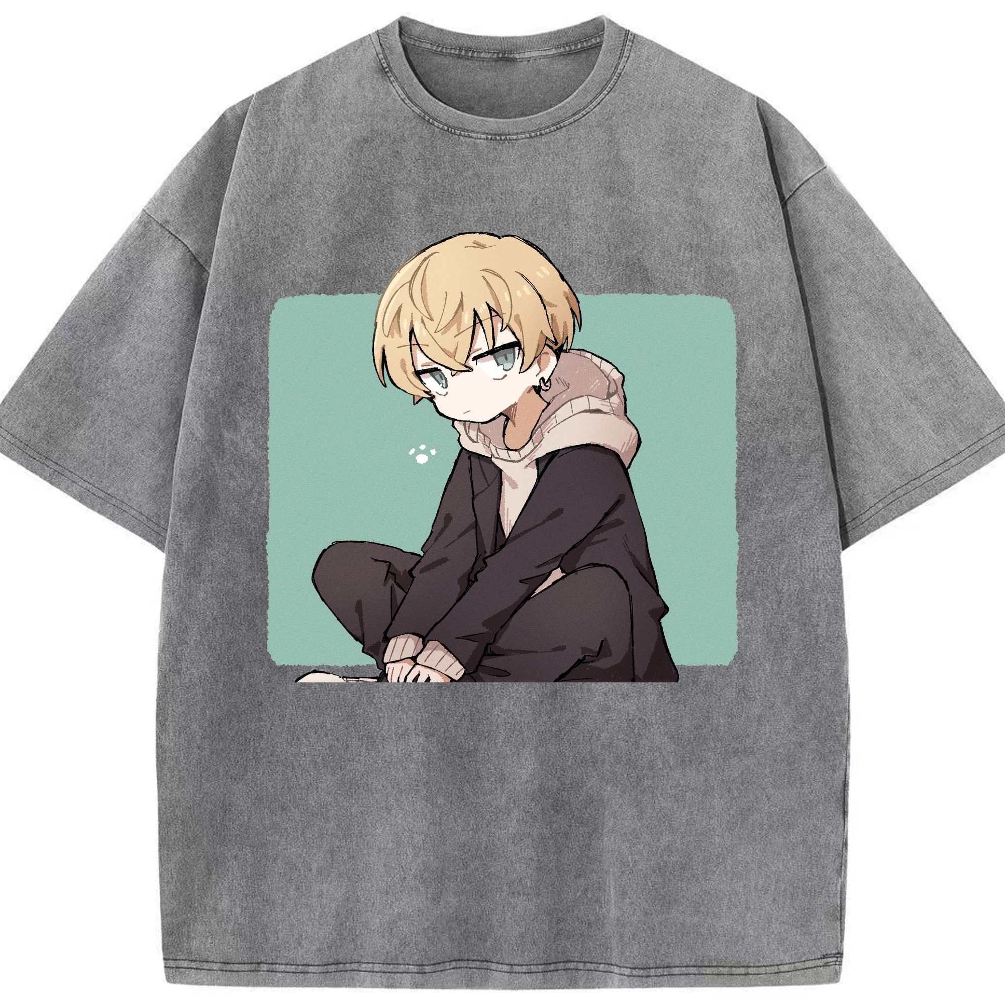 （画像用） 東京リベンジャーズ Tokyo Revengers 綿100% ヴィンテージ風 半袖Tシャツ（フロントプリント）