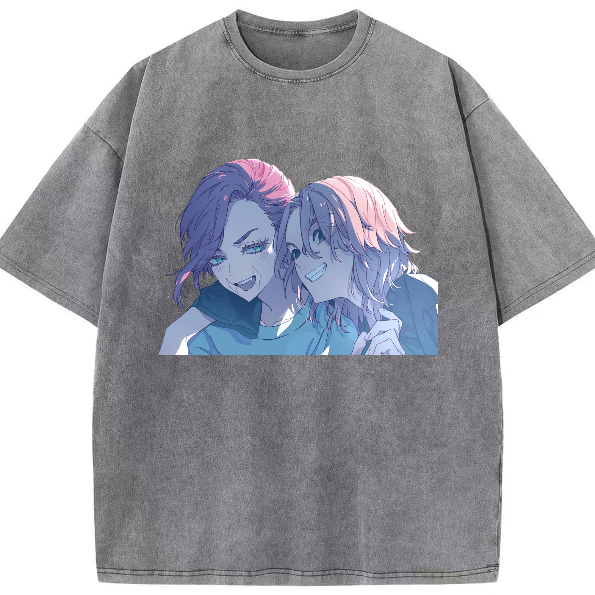 （画像用） 東京リベンジャーズ Tokyo Revengers 綿100% ヴィンテージ風 半袖Tシャツ（フロントプリント）