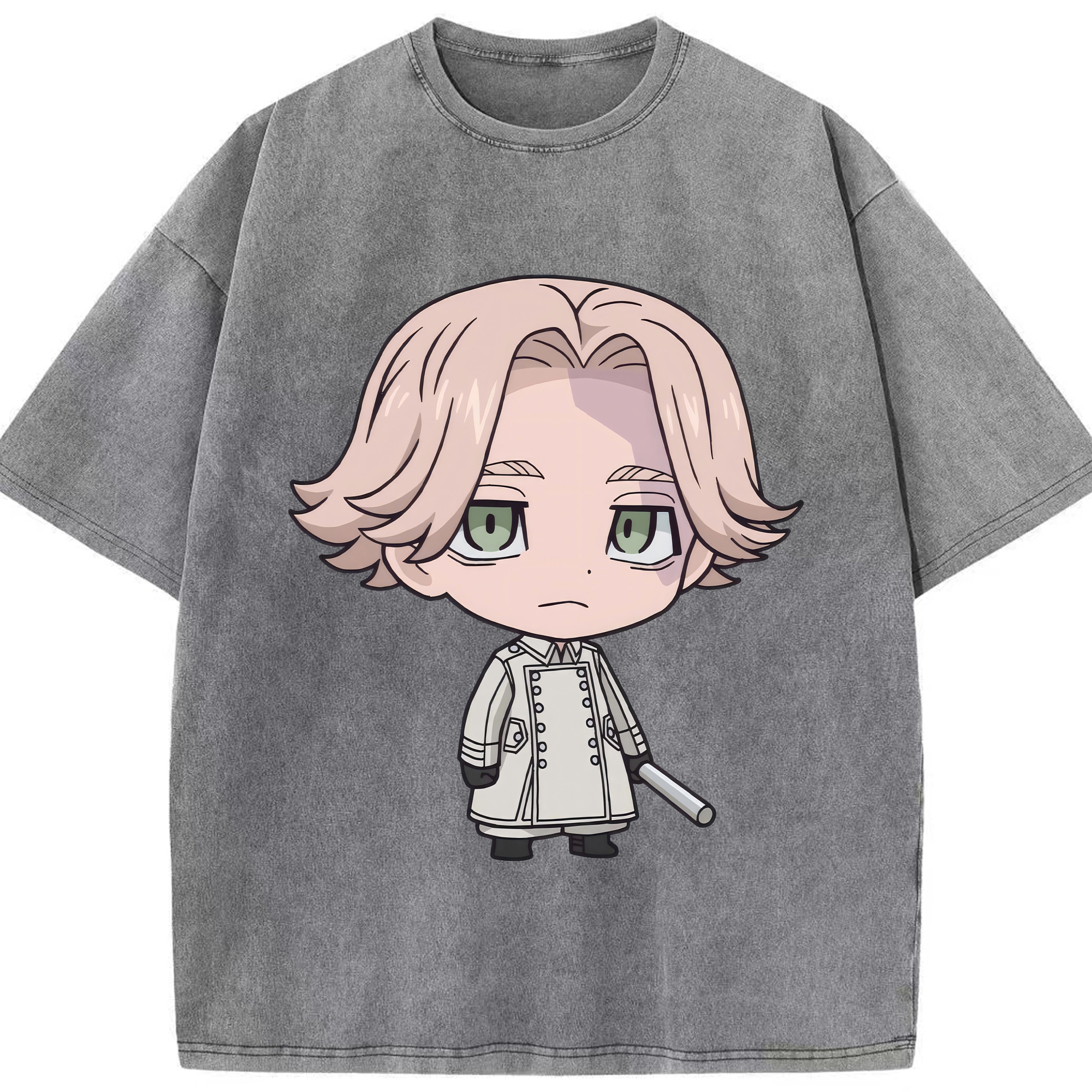 （画像用） 東京リベンジャーズ Tokyo Revengers 綿100% ヴィンテージ風 半袖Tシャツ（フロントプリント）