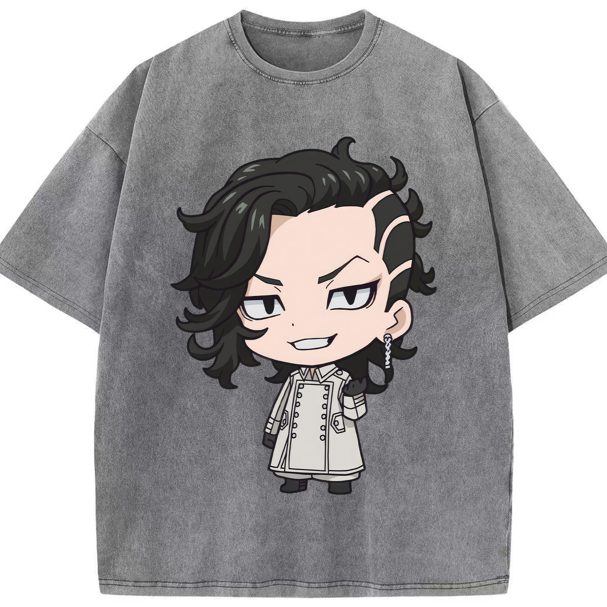 （画像用） 東京リベンジャーズ Tokyo Revengers 綿100% ヴィンテージ風 半袖Tシャツ（フロントプリント）