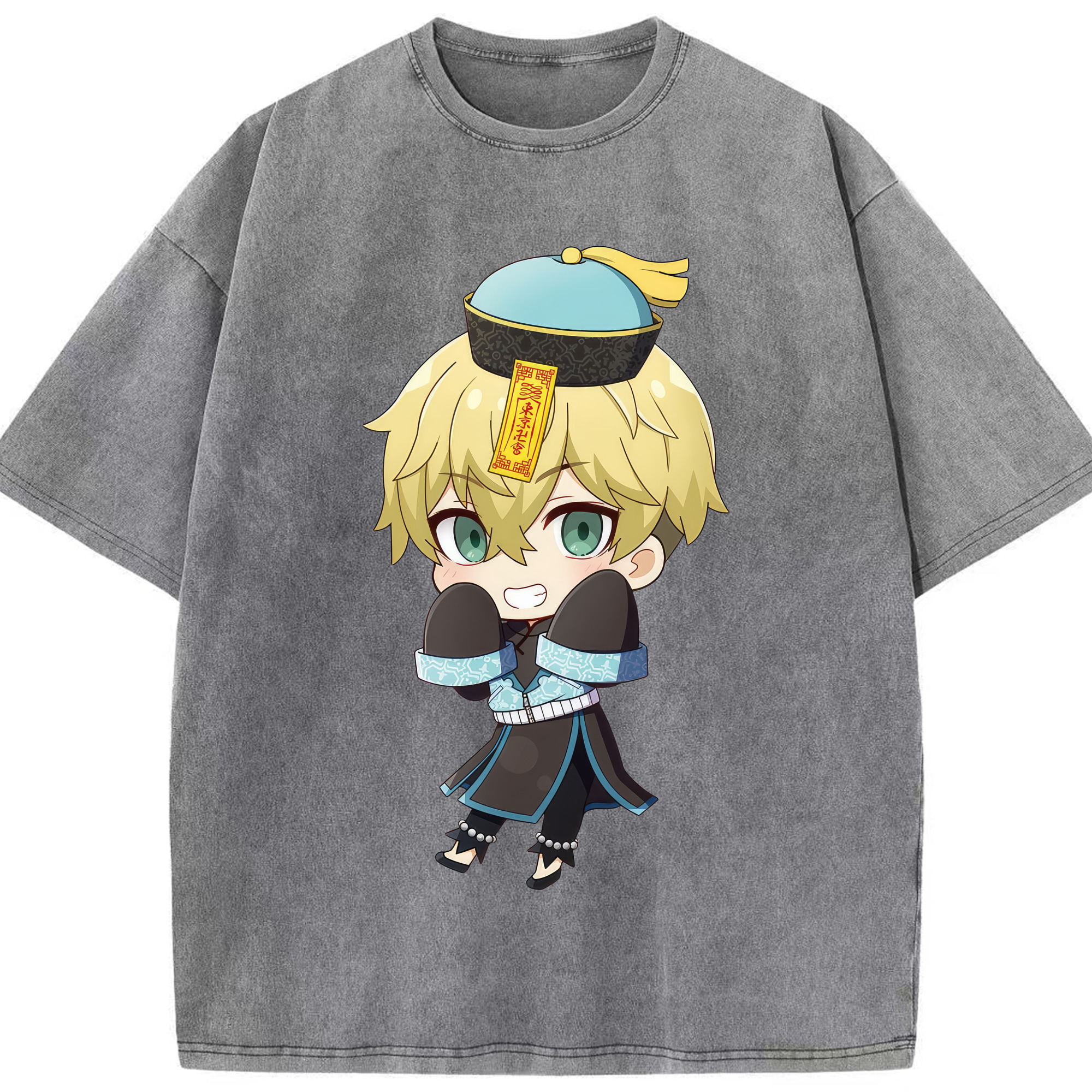 （画像用） 東京リベンジャーズ Tokyo Revengers 綿100% ヴィンテージ風 半袖Tシャツ（フロントプリント）
