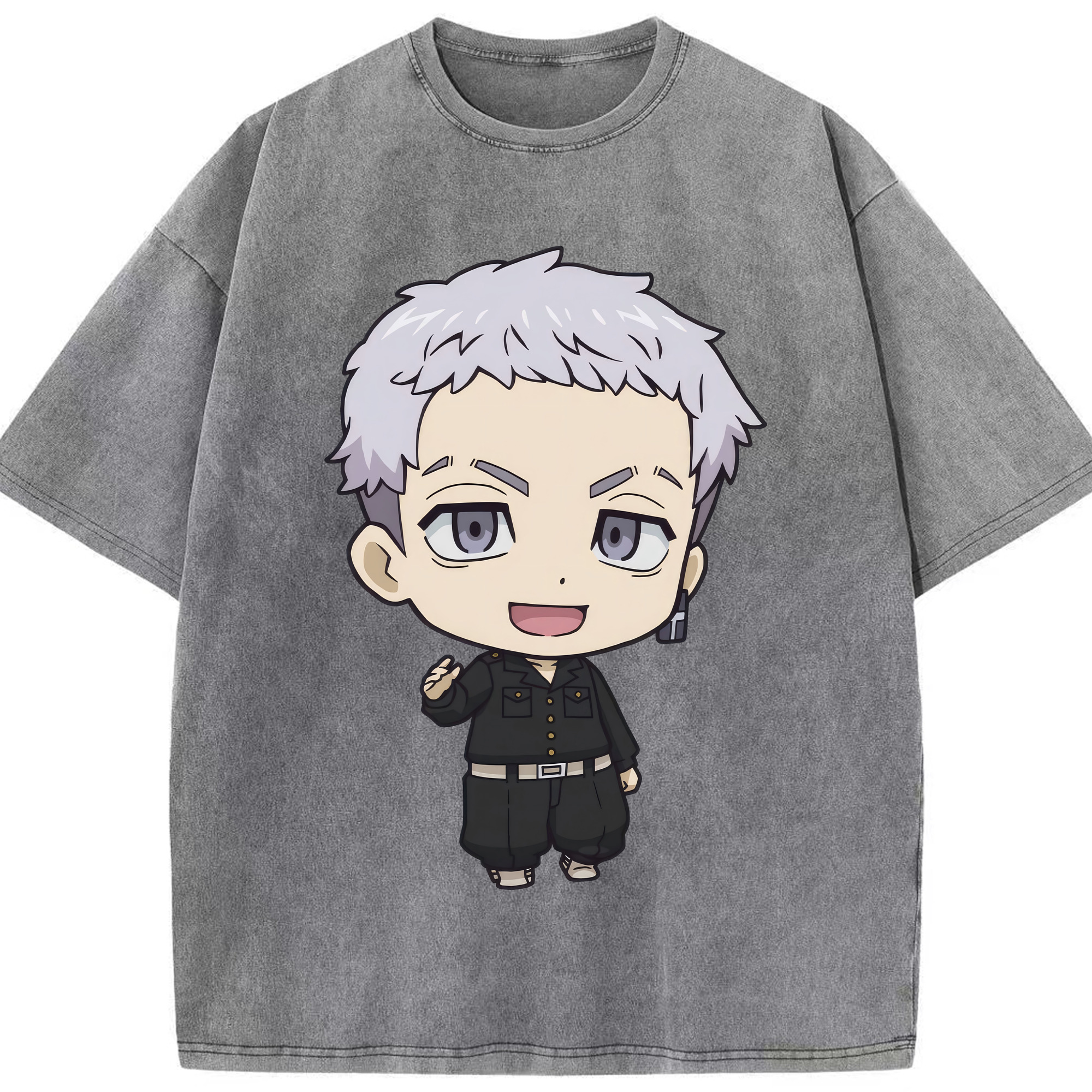 （画像用） 東京リベンジャーズ Tokyo Revengers 綿100% ヴィンテージ風 半袖Tシャツ（フロントプリント）