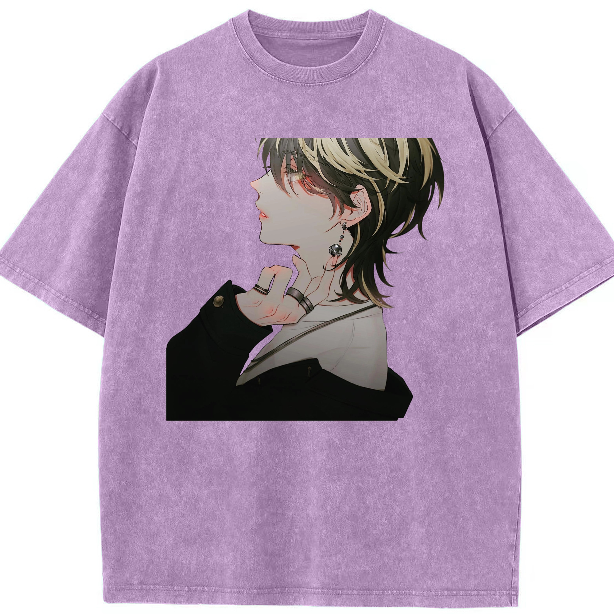 （画像用） 東京リベンジャーズ Tokyo Revengers 綿100% ヴィンテージ風 半袖Tシャツ（フロントプリント）