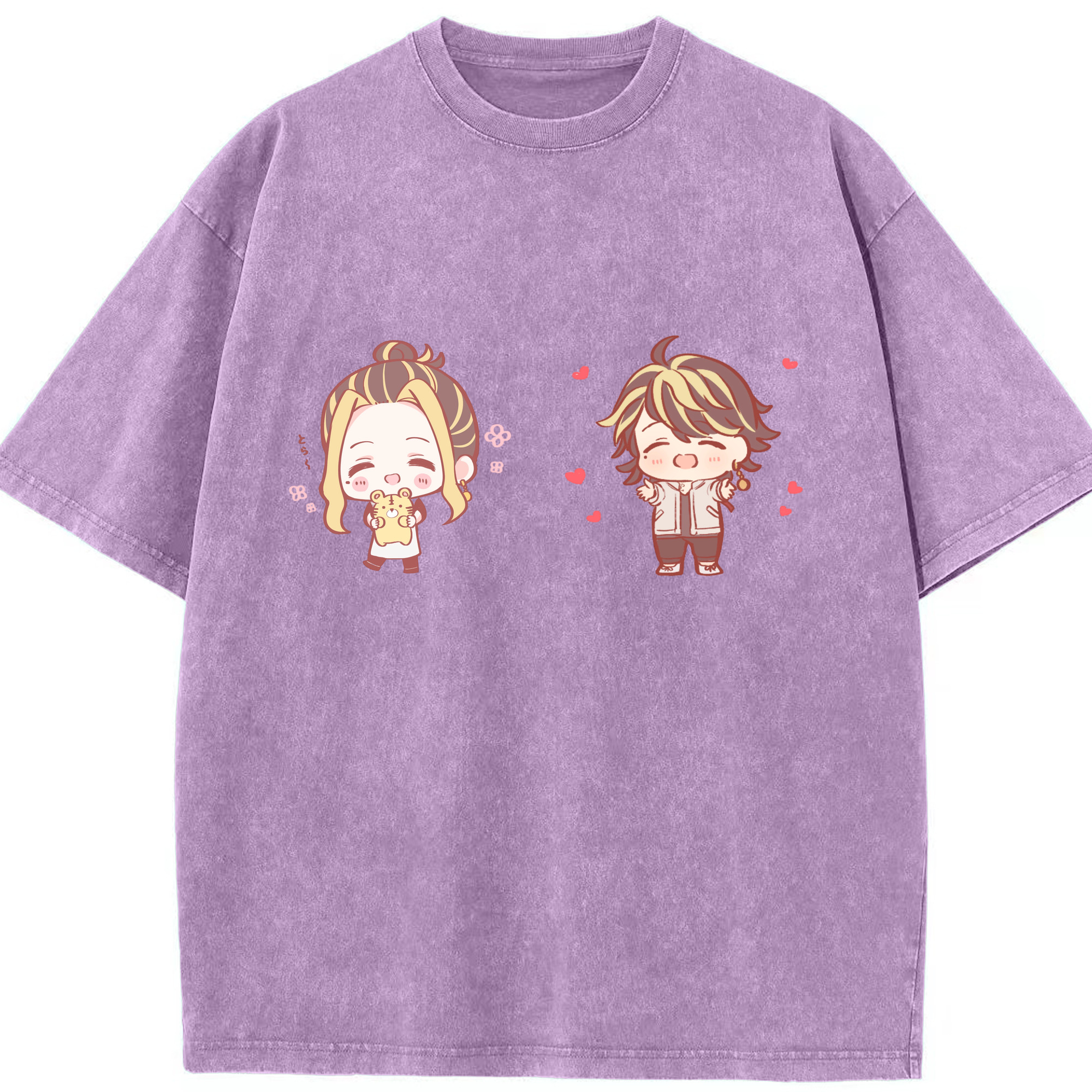 （画像用） 東京リベンジャーズ Tokyo Revengers 綿100% ヴィンテージ風 半袖Tシャツ（フロントプリント）