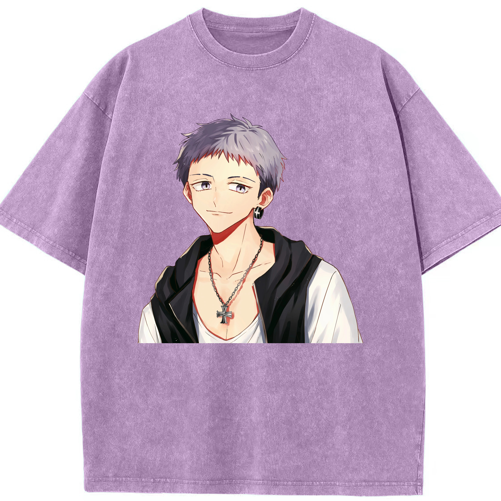 （画像用） 東京リベンジャーズ Tokyo Revengers 綿100% ヴィンテージ風 半袖Tシャツ（フロントプリント）