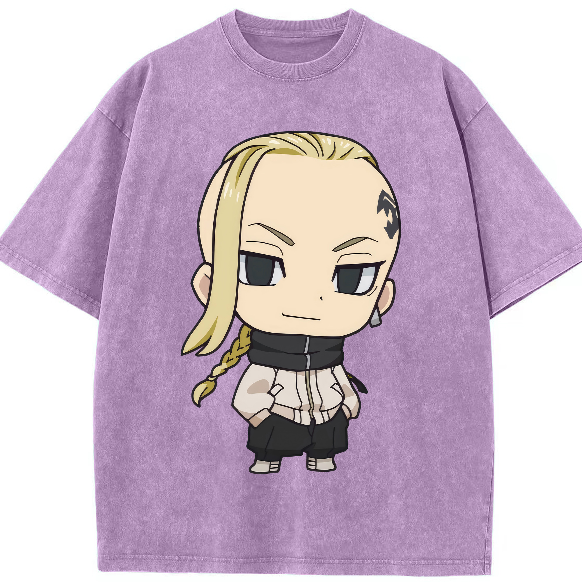 （画像用） 東京リベンジャーズ Tokyo Revengers 綿100% ヴィンテージ風 半袖Tシャツ（フロントプリント）