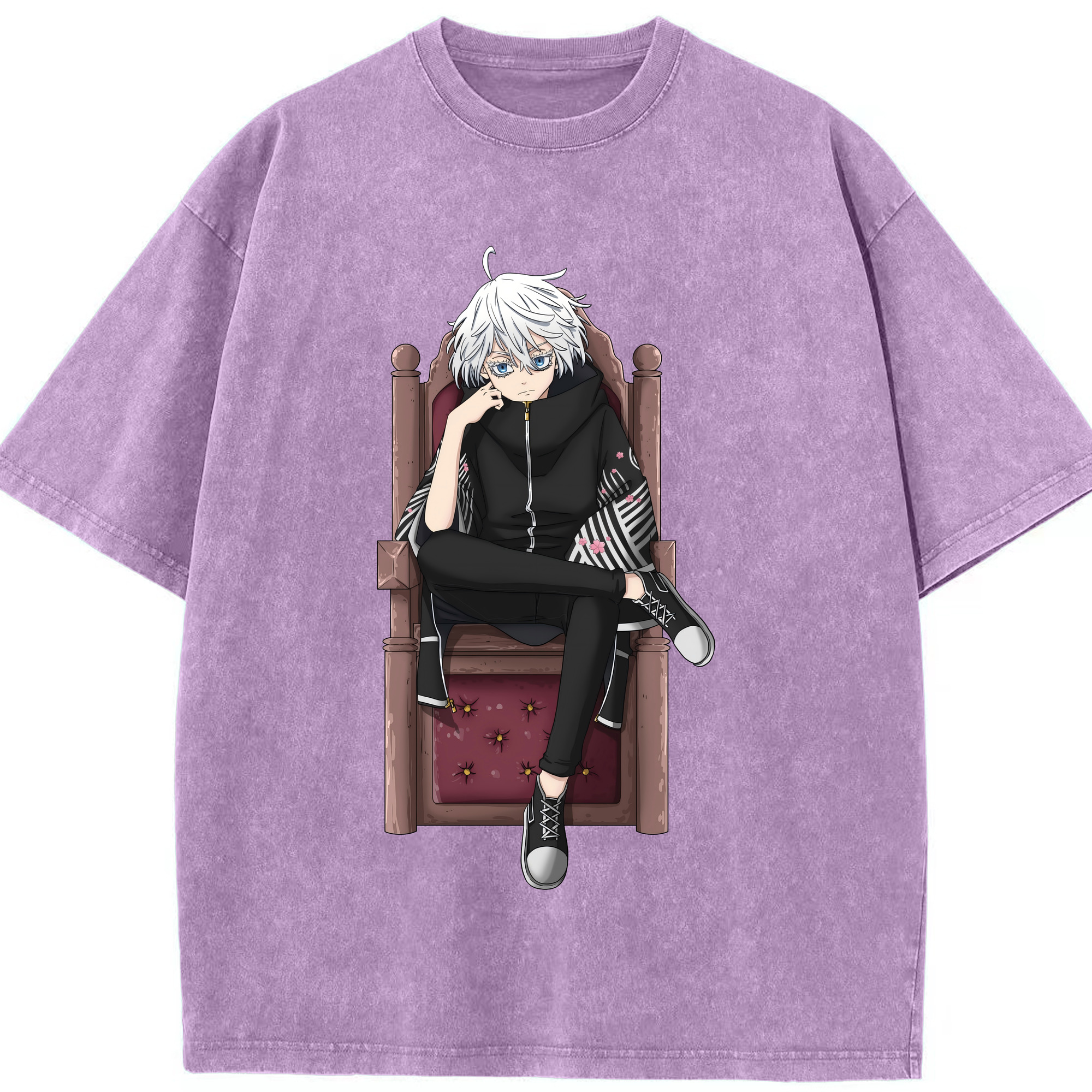 （画像用） 東京リベンジャーズ Tokyo Revengers 綿100% ヴィンテージ風 半袖Tシャツ（フロントプリント）