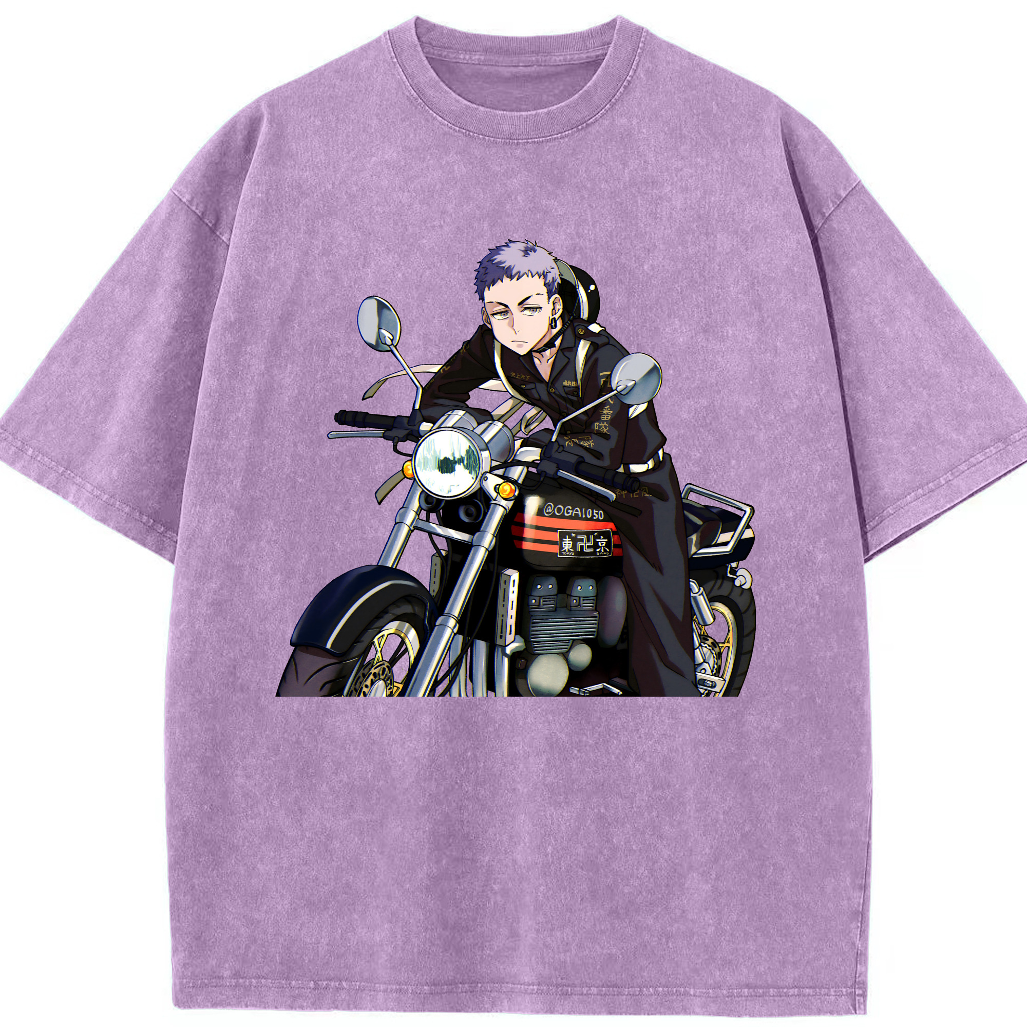 （画像用） 東京リベンジャーズ Tokyo Revengers 綿100% ヴィンテージ風 半袖Tシャツ（フロントプリント）