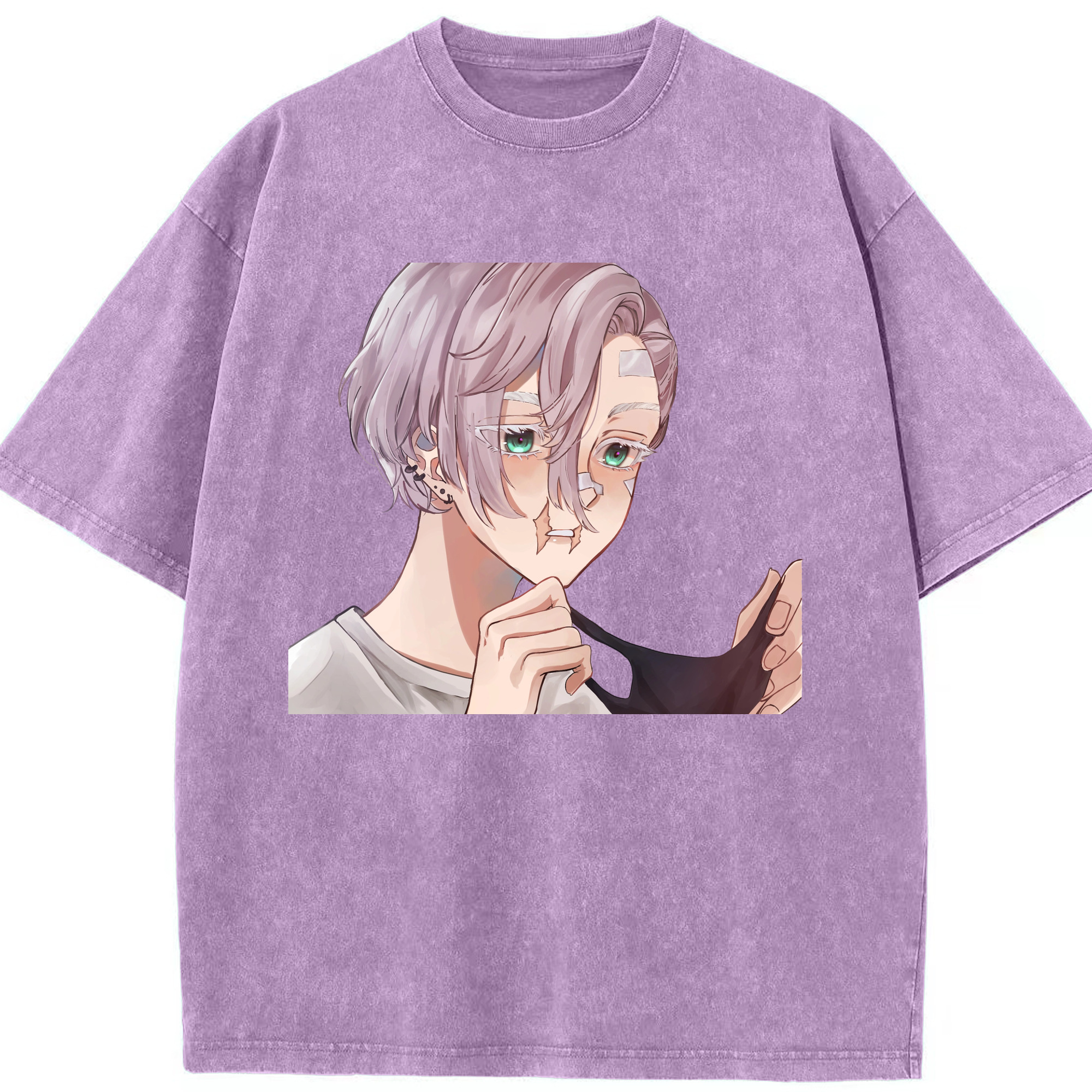 （画像用） 東京リベンジャーズ Tokyo Revengers 綿100% ヴィンテージ風 半袖Tシャツ（フロントプリント）