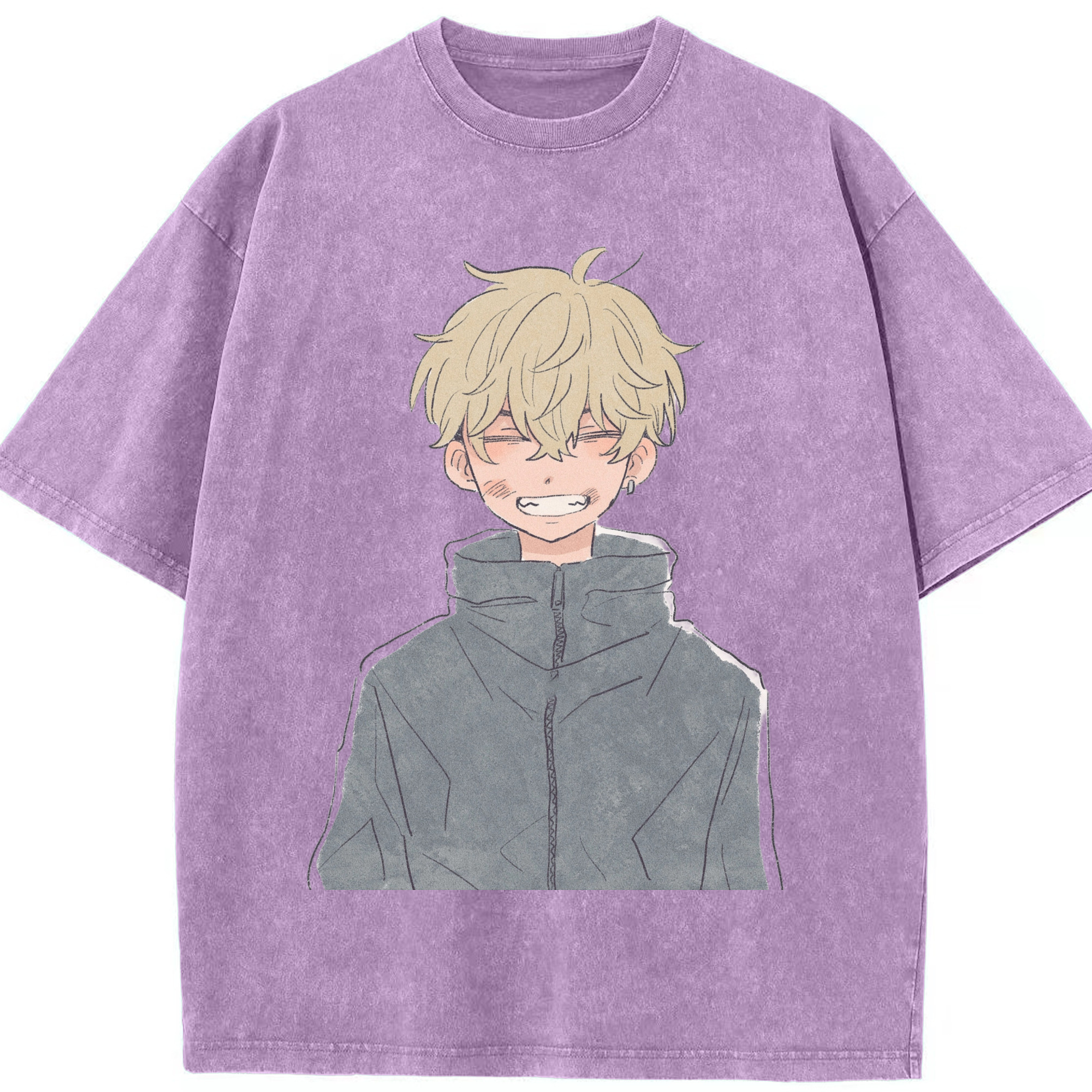 （画像用） 東京リベンジャーズ Tokyo Revengers 綿100% ヴィンテージ風 半袖Tシャツ（フロントプリント）