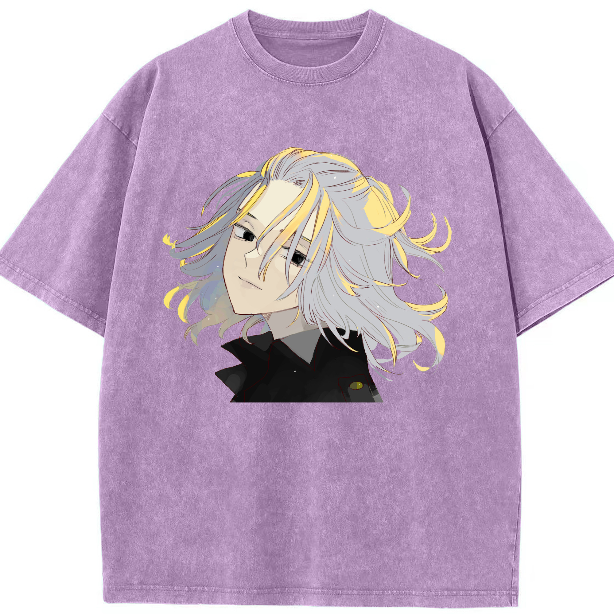 （画像用） 東京リベンジャーズ Tokyo Revengers 綿100% ヴィンテージ風 半袖Tシャツ（フロントプリント）