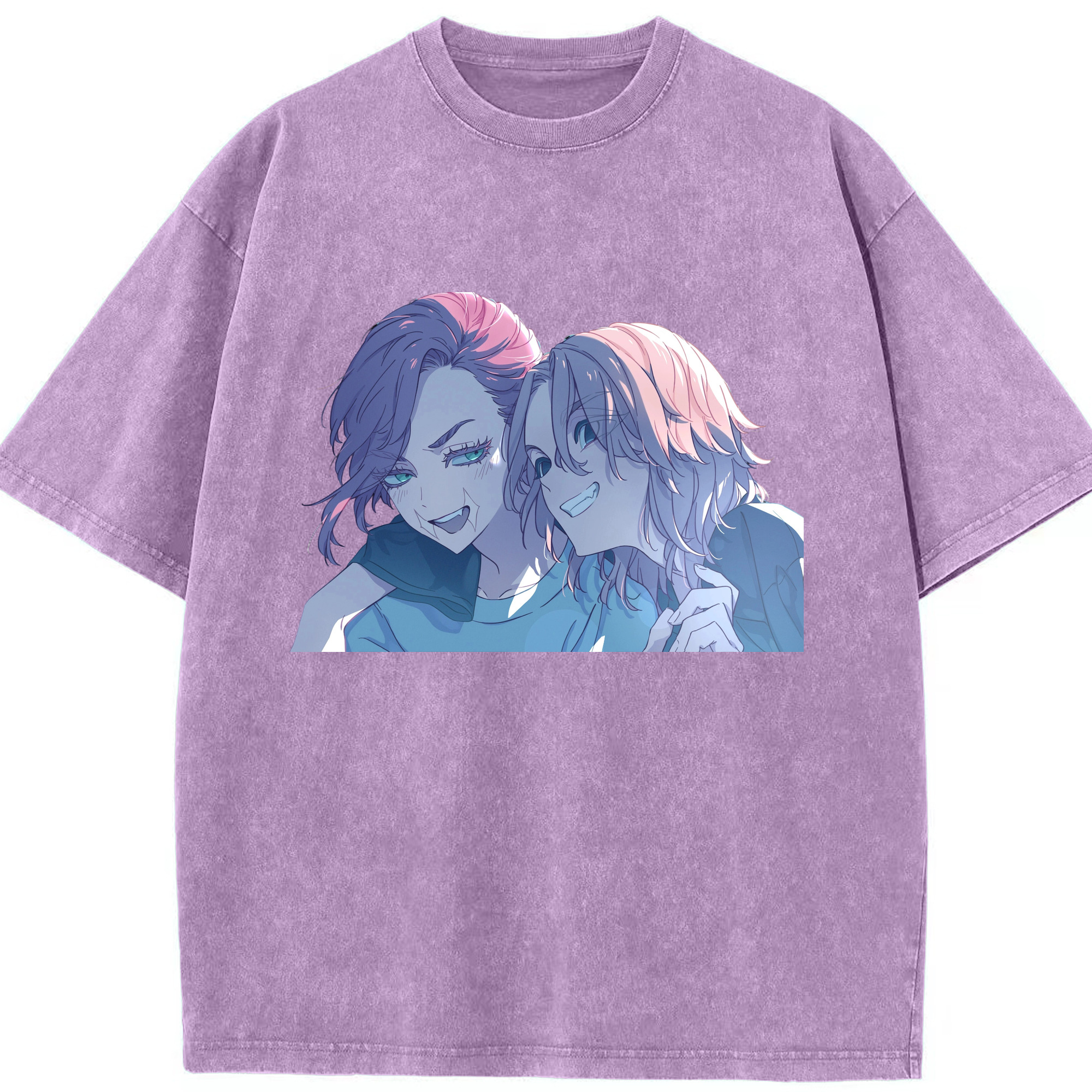 （画像用） 東京リベンジャーズ Tokyo Revengers 綿100% ヴィンテージ風 半袖Tシャツ（フロントプリント）