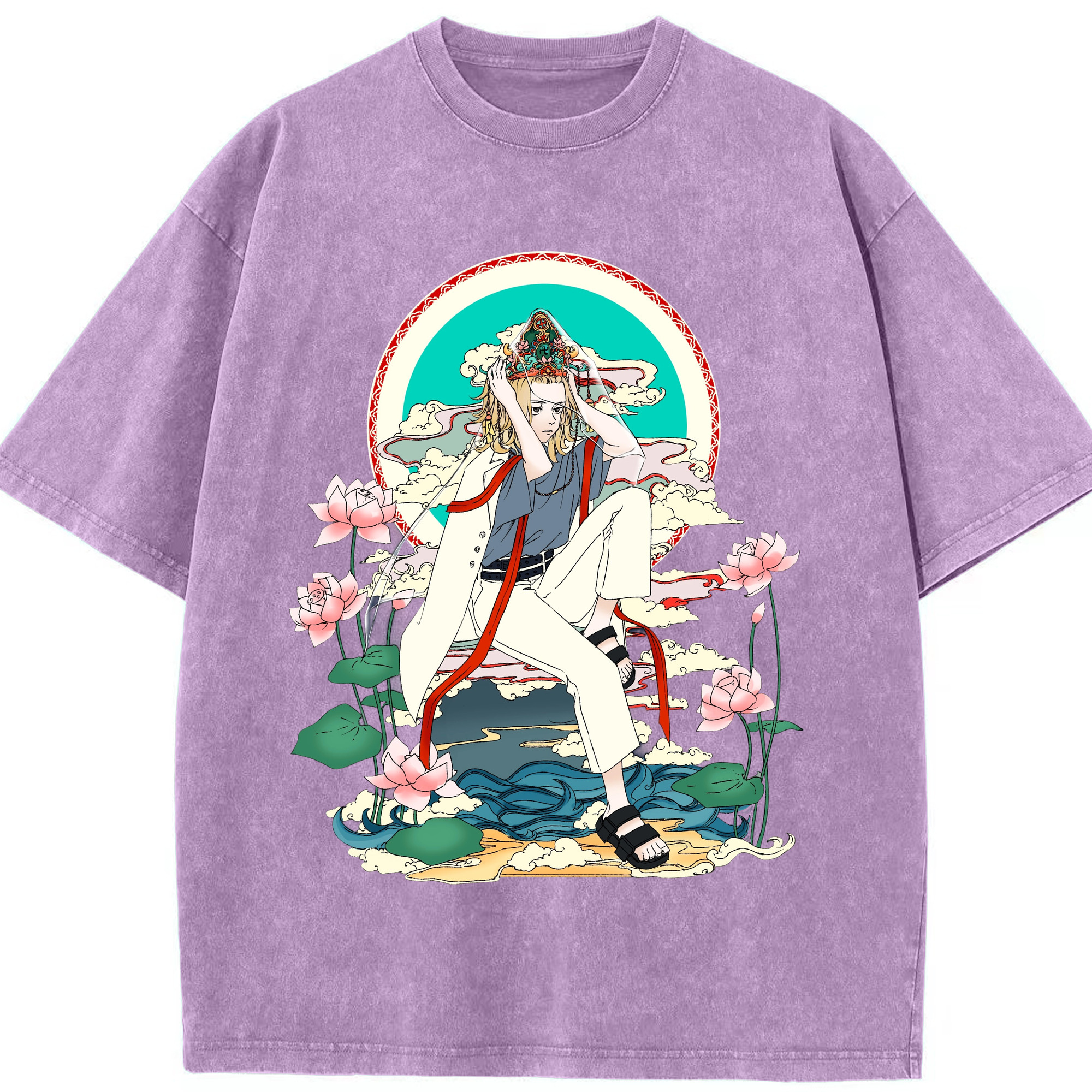 （画像用） 東京リベンジャーズ Tokyo Revengers 綿100% ヴィンテージ風 半袖Tシャツ（フロントプリント）