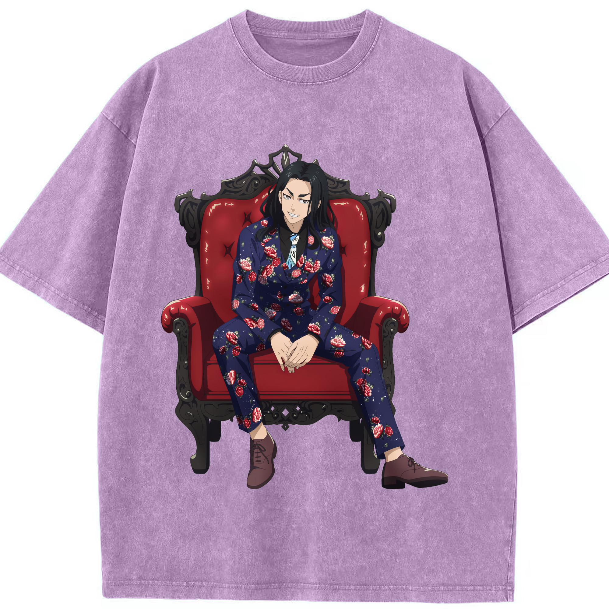 （画像用） 東京リベンジャーズ Tokyo Revengers 綿100% ヴィンテージ風 半袖Tシャツ（フロントプリント）