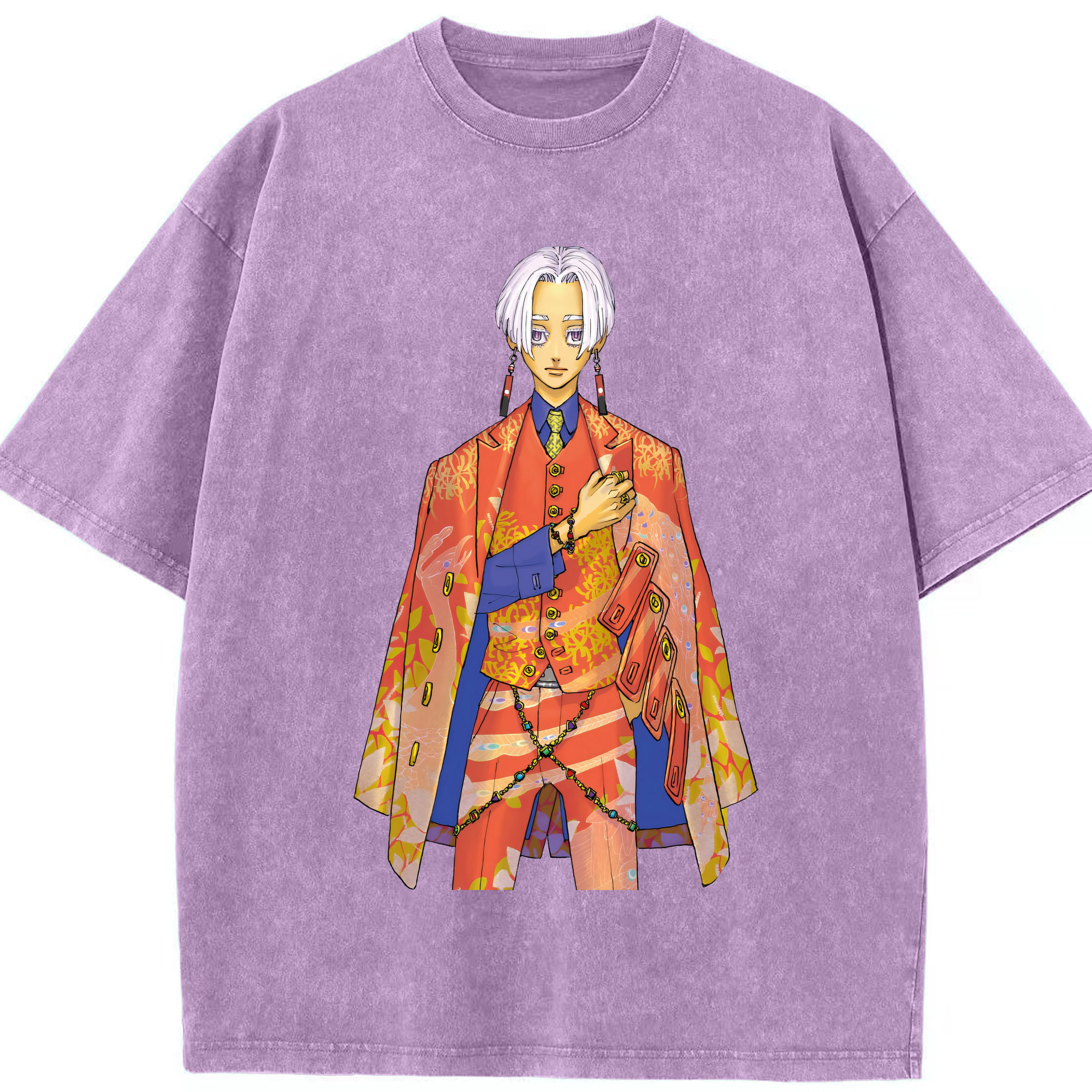 （画像用） 東京リベンジャーズ Tokyo Revengers 綿100% ヴィンテージ風 半袖Tシャツ（フロントプリント）