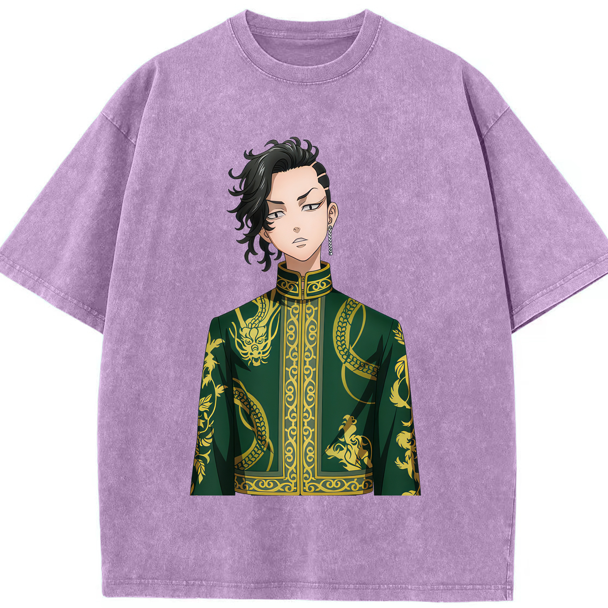 （画像用） 東京リベンジャーズ Tokyo Revengers 綿100% ヴィンテージ風 半袖Tシャツ（フロントプリント）