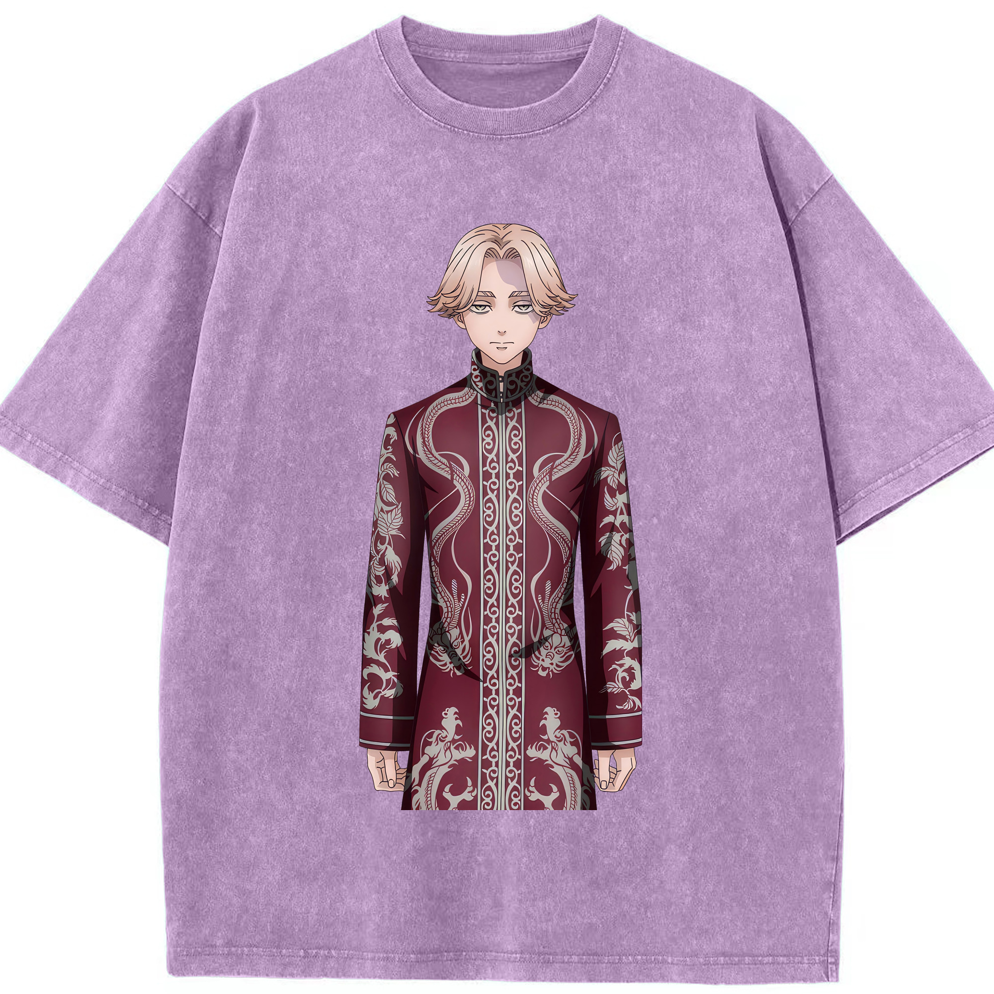 （画像用） 東京リベンジャーズ Tokyo Revengers 綿100% ヴィンテージ風 半袖Tシャツ（フロントプリント）