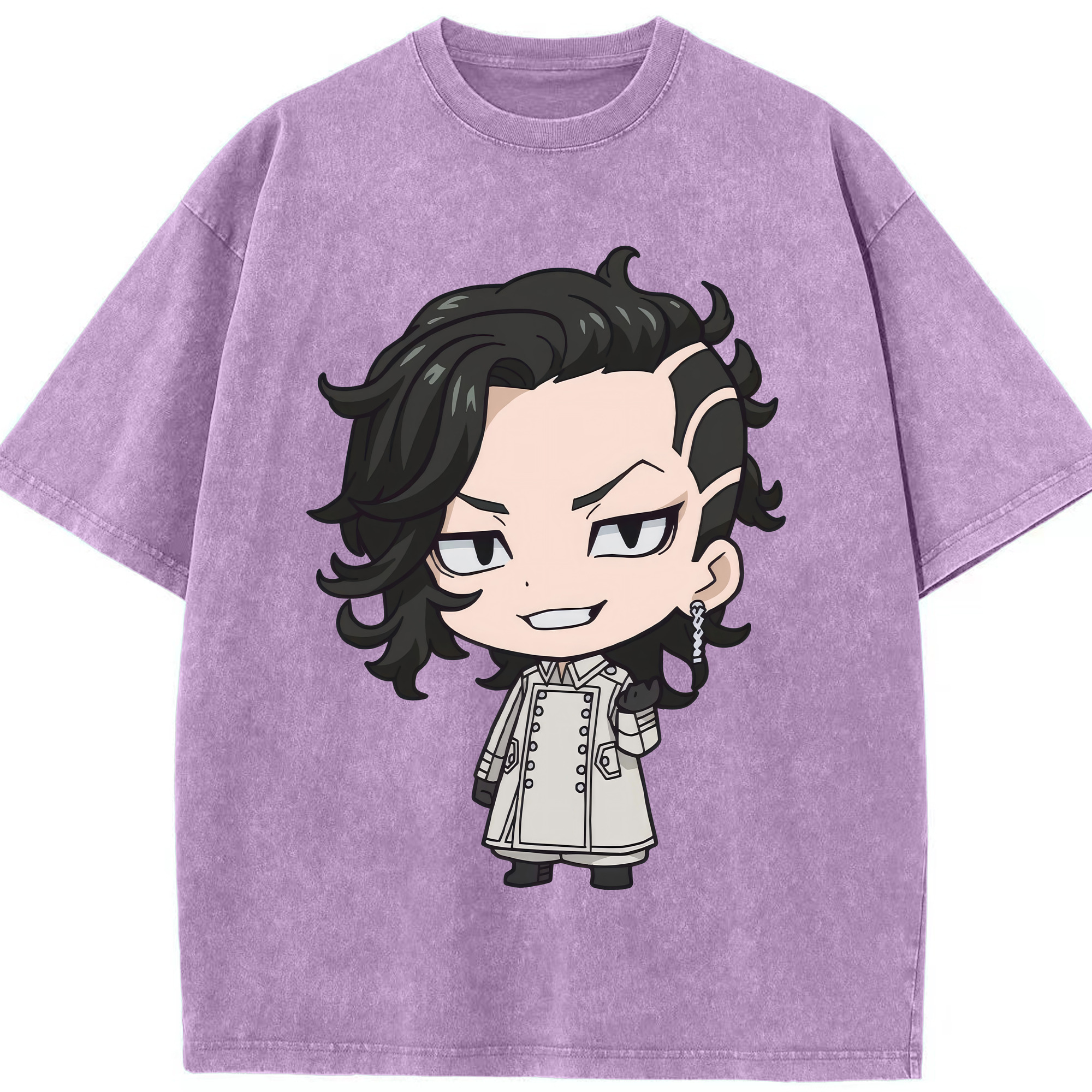 （画像用） 東京リベンジャーズ Tokyo Revengers 綿100% ヴィンテージ風 半袖Tシャツ（フロントプリント）