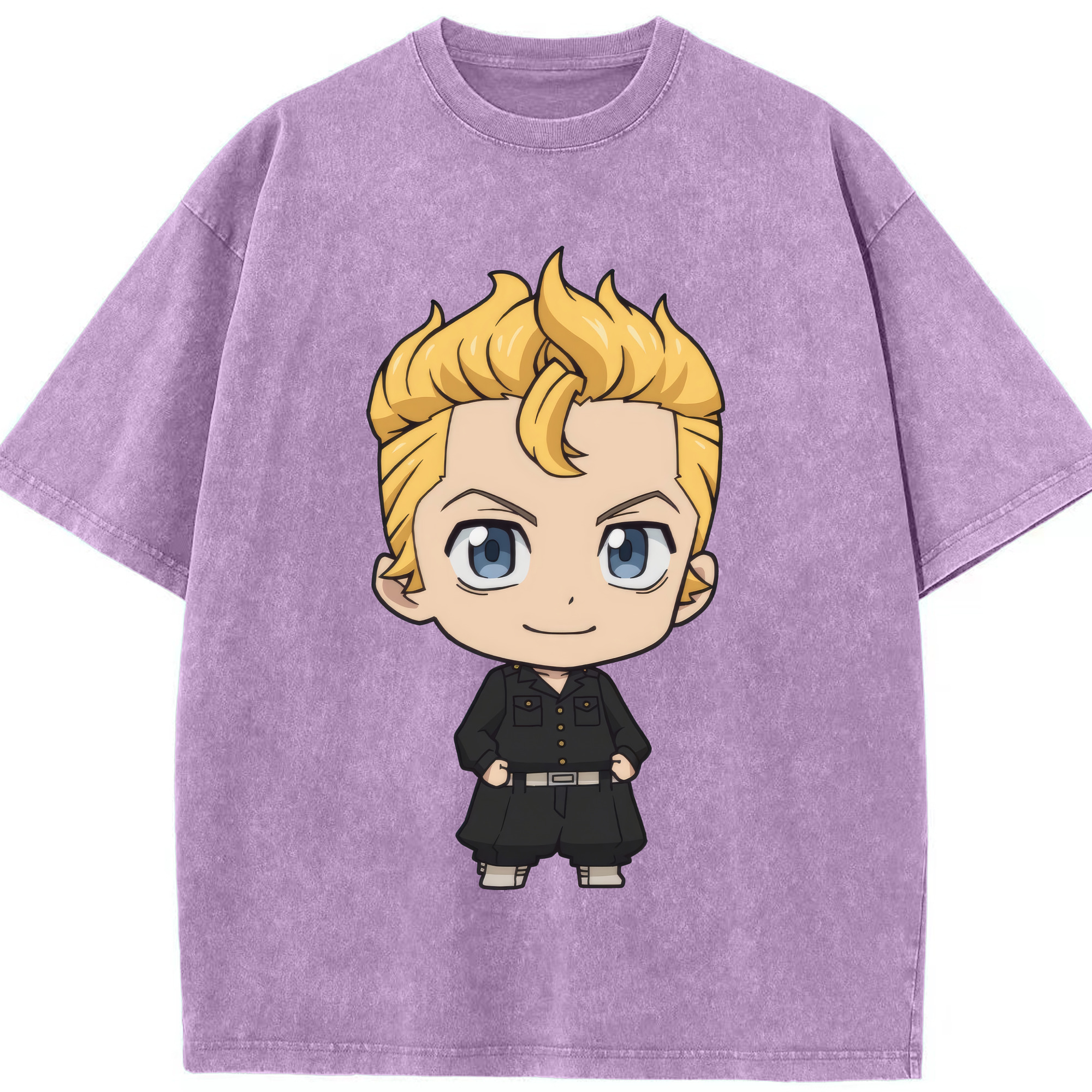 （画像用） 東京リベンジャーズ Tokyo Revengers 綿100% ヴィンテージ風 半袖Tシャツ（フロントプリント）