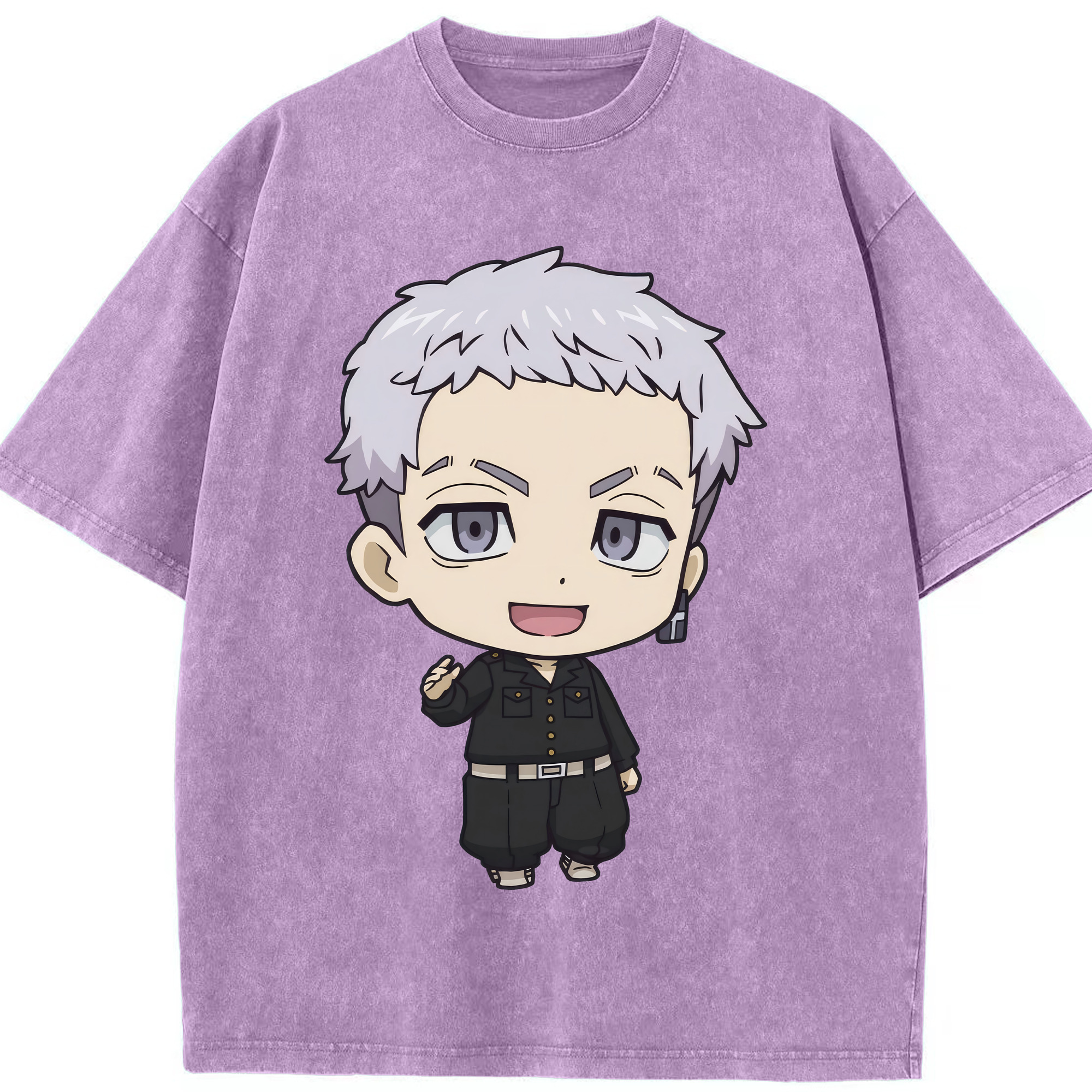 （画像用） 東京リベンジャーズ Tokyo Revengers 綿100% ヴィンテージ風 半袖Tシャツ（フロントプリント）