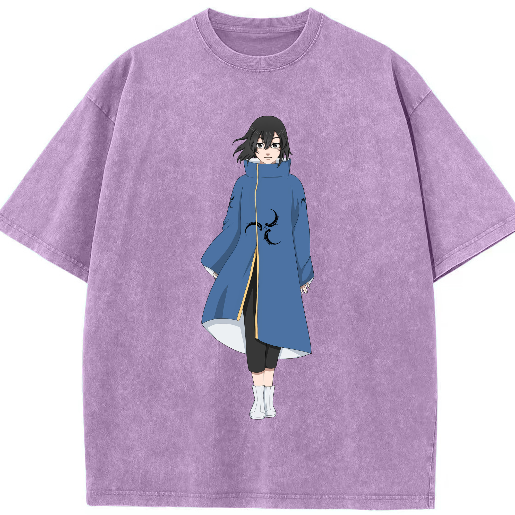 （画像用） 東京リベンジャーズ Tokyo Revengers 綿100% ヴィンテージ風 半袖Tシャツ（フロントプリント）
