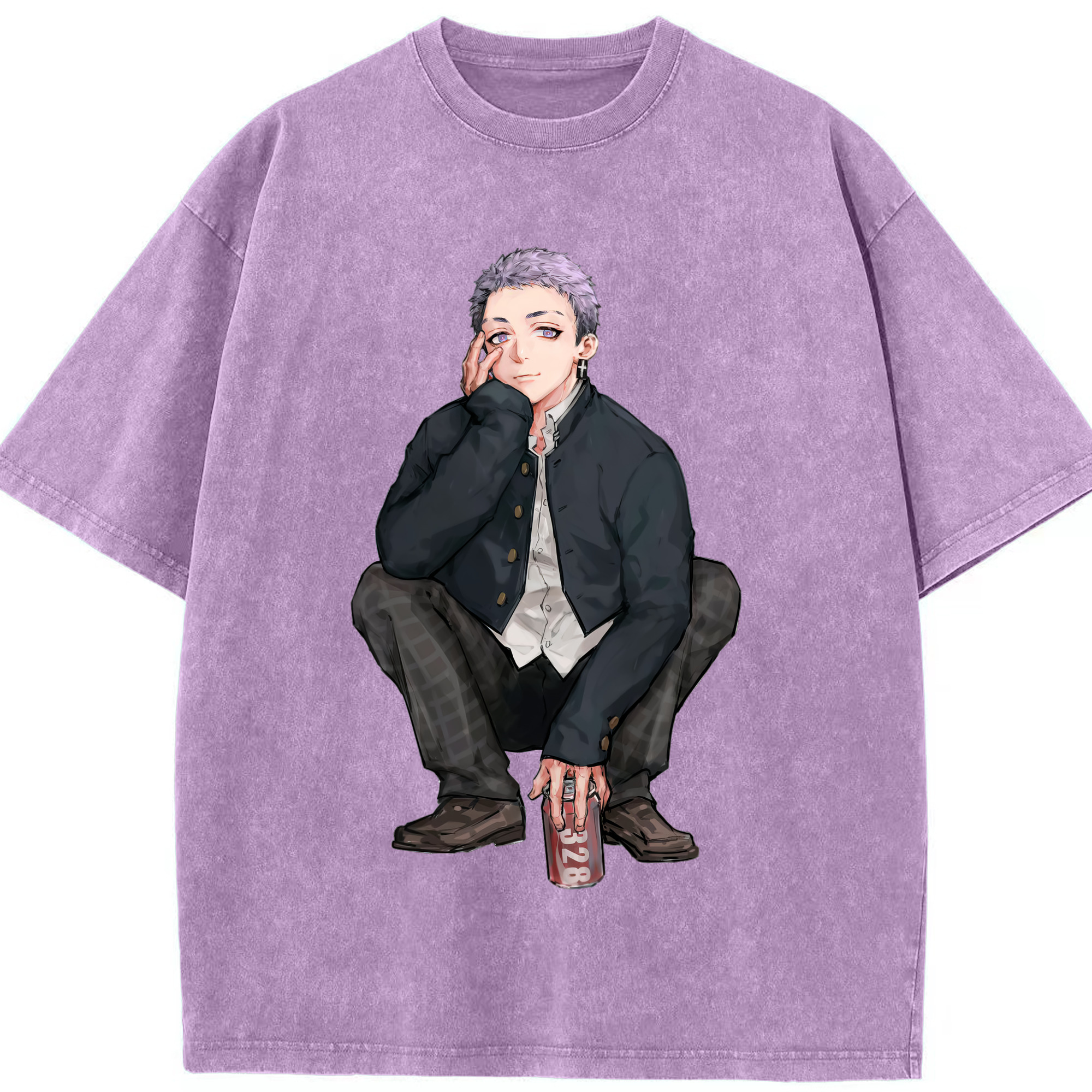 （画像用） 東京リベンジャーズ Tokyo Revengers 綿100% ヴィンテージ風 半袖Tシャツ（フロントプリント）