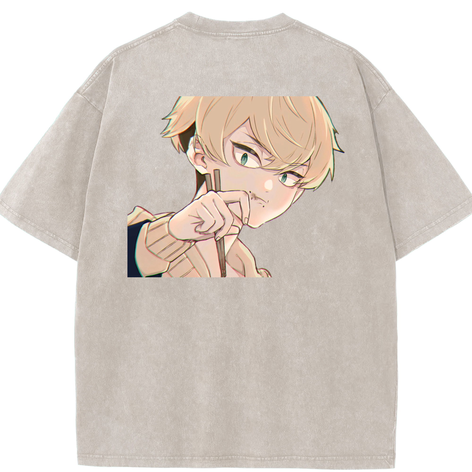 （画像用） 東京リベンジャーズ Tokyo Revengers 綿100% ヴィンテージ風 半袖Tシャツ（背面プリント）