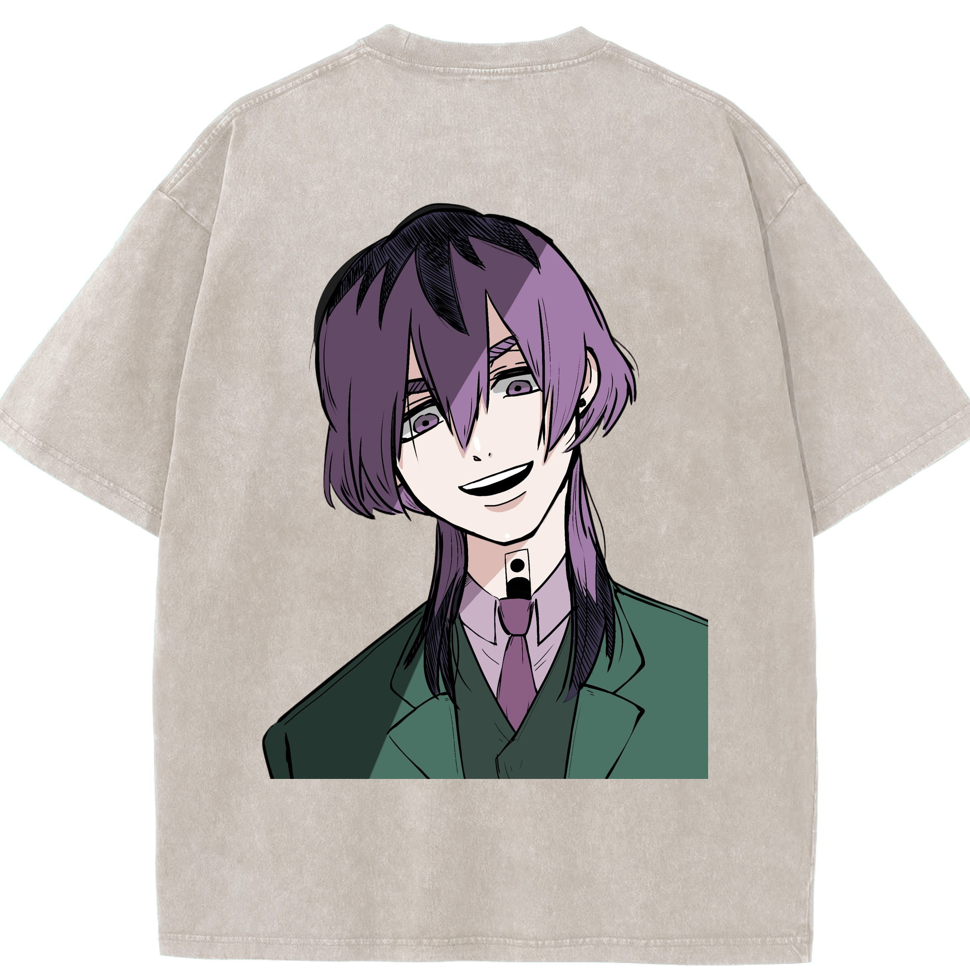 （画像用） 東京リベンジャーズ Tokyo Revengers 綿100% ヴィンテージ風 半袖Tシャツ（背面プリント）