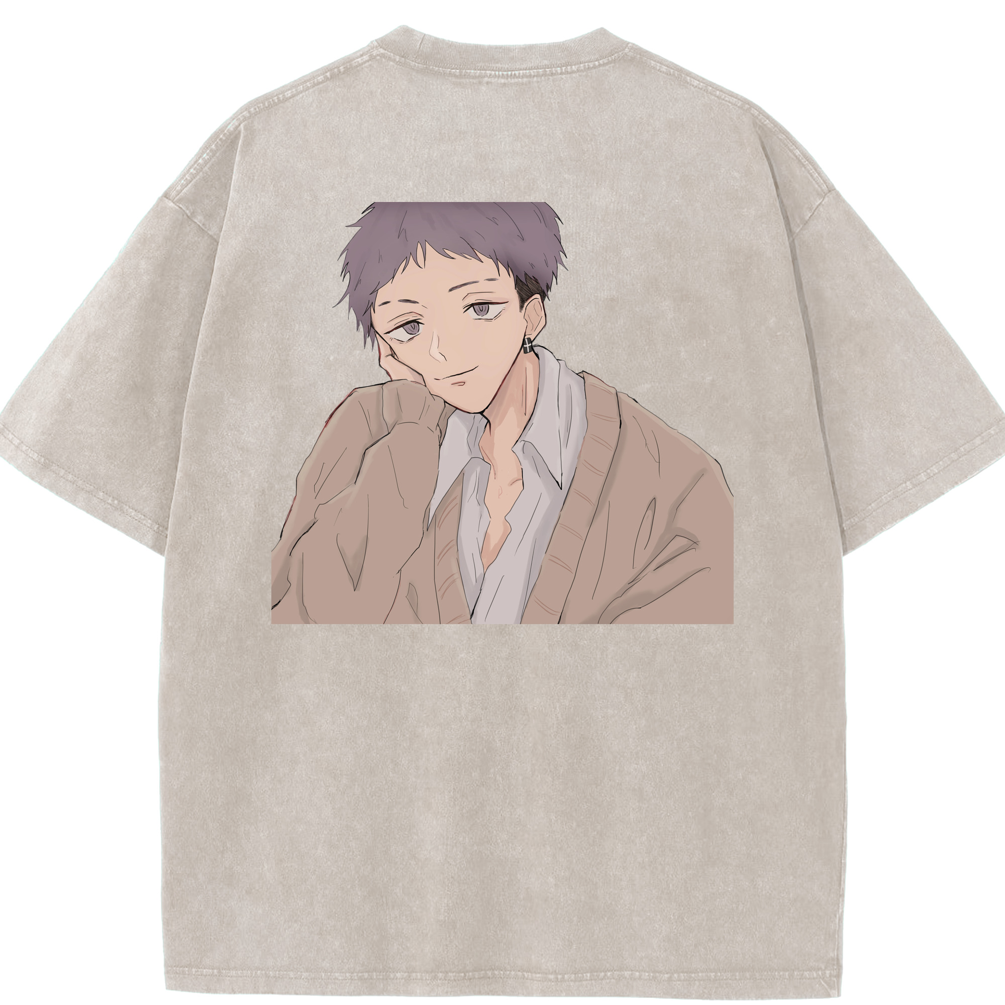 （画像用） 東京リベンジャーズ Tokyo Revengers 綿100% ヴィンテージ風 半袖Tシャツ（背面プリント）