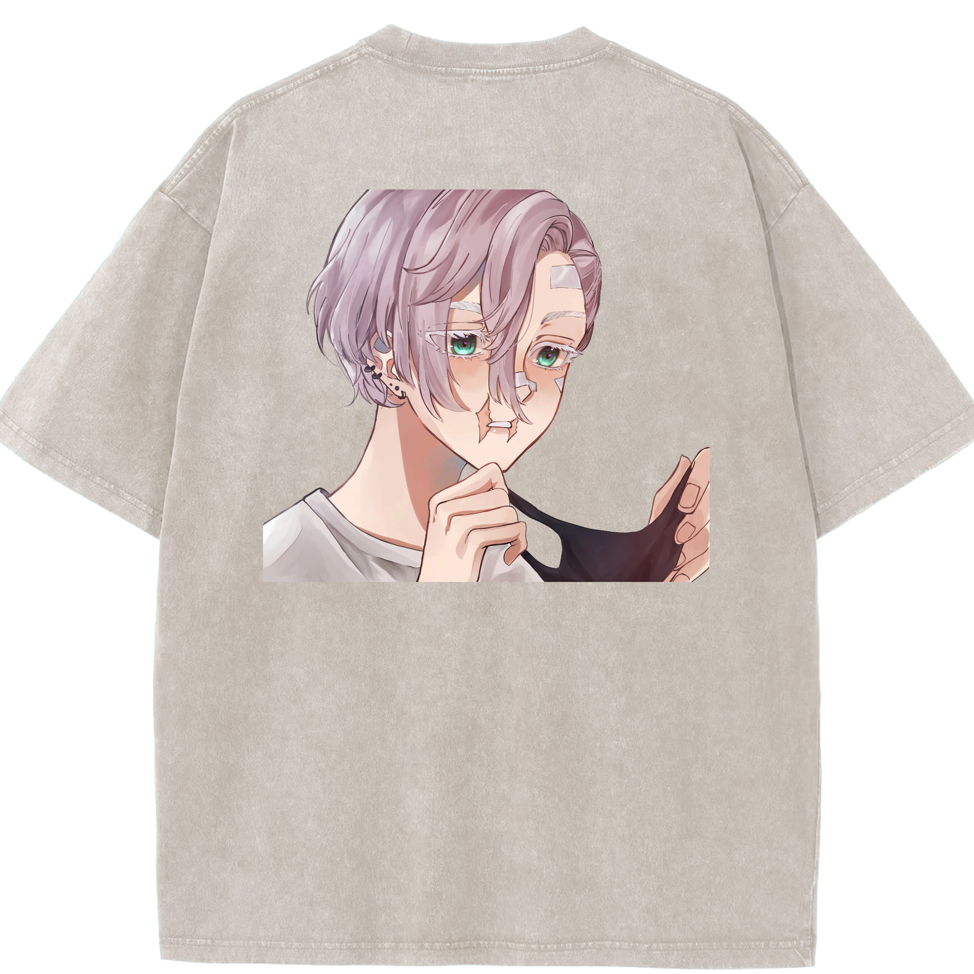 （画像用） 東京リベンジャーズ Tokyo Revengers 綿100% ヴィンテージ風 半袖Tシャツ（背面プリント）