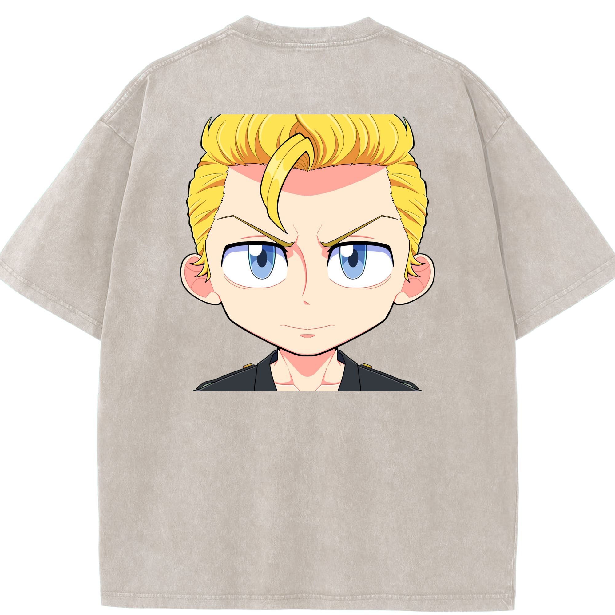 （画像用） 東京リベンジャーズ Tokyo Revengers 綿100% ヴィンテージ風 半袖Tシャツ（背面プリント）