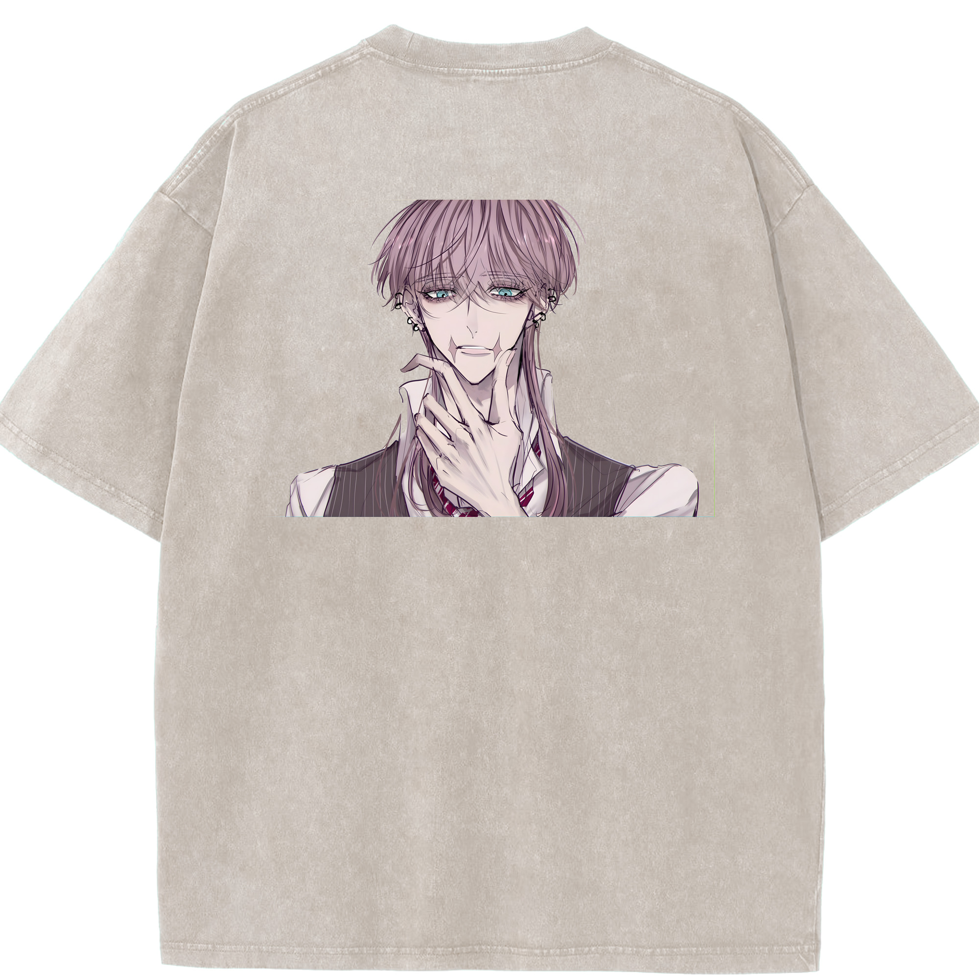 （画像用） 東京リベンジャーズ Tokyo Revengers 綿100% ヴィンテージ風 半袖Tシャツ（背面プリント）