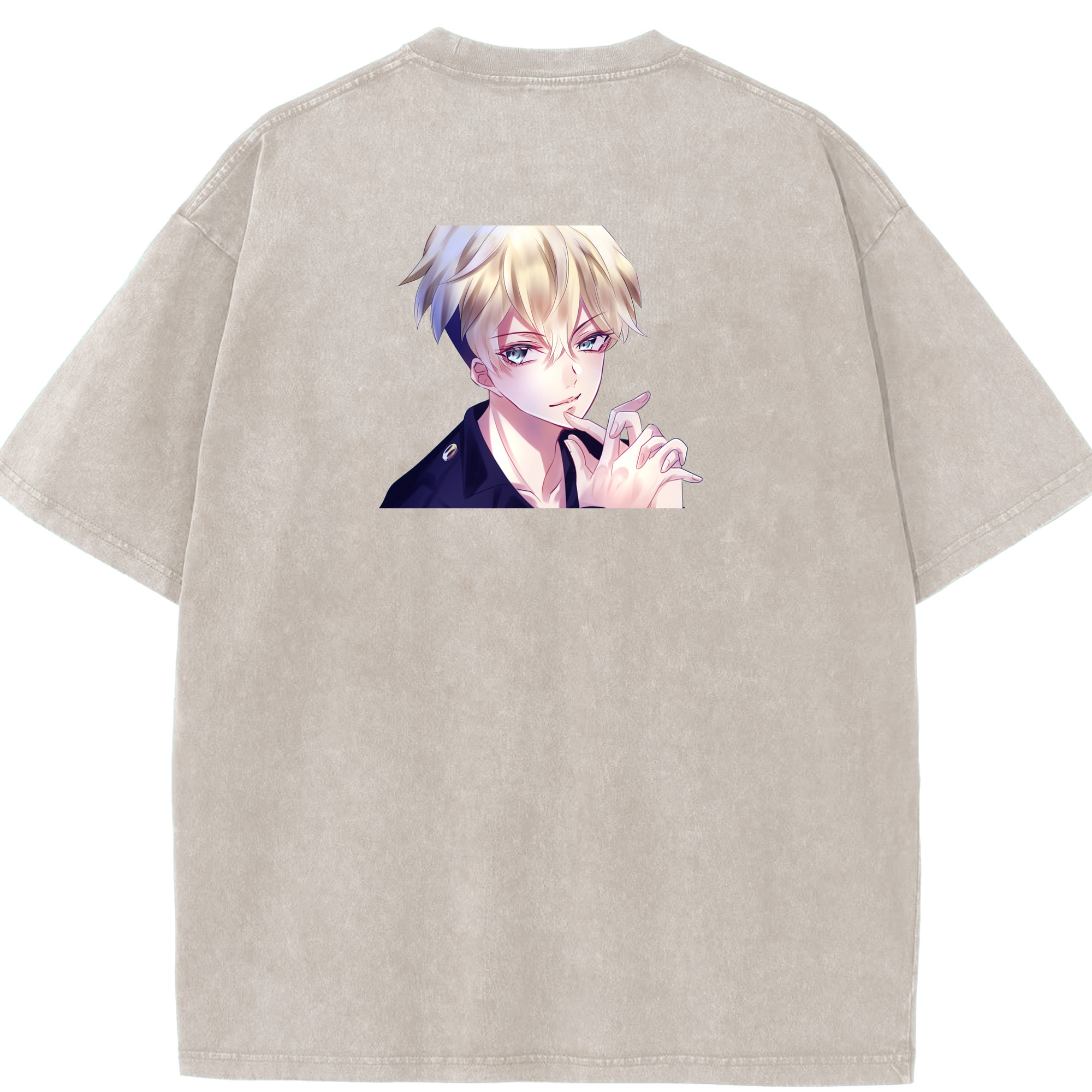 （画像用） 東京リベンジャーズ Tokyo Revengers 綿100% ヴィンテージ風 半袖Tシャツ（背面プリント）
