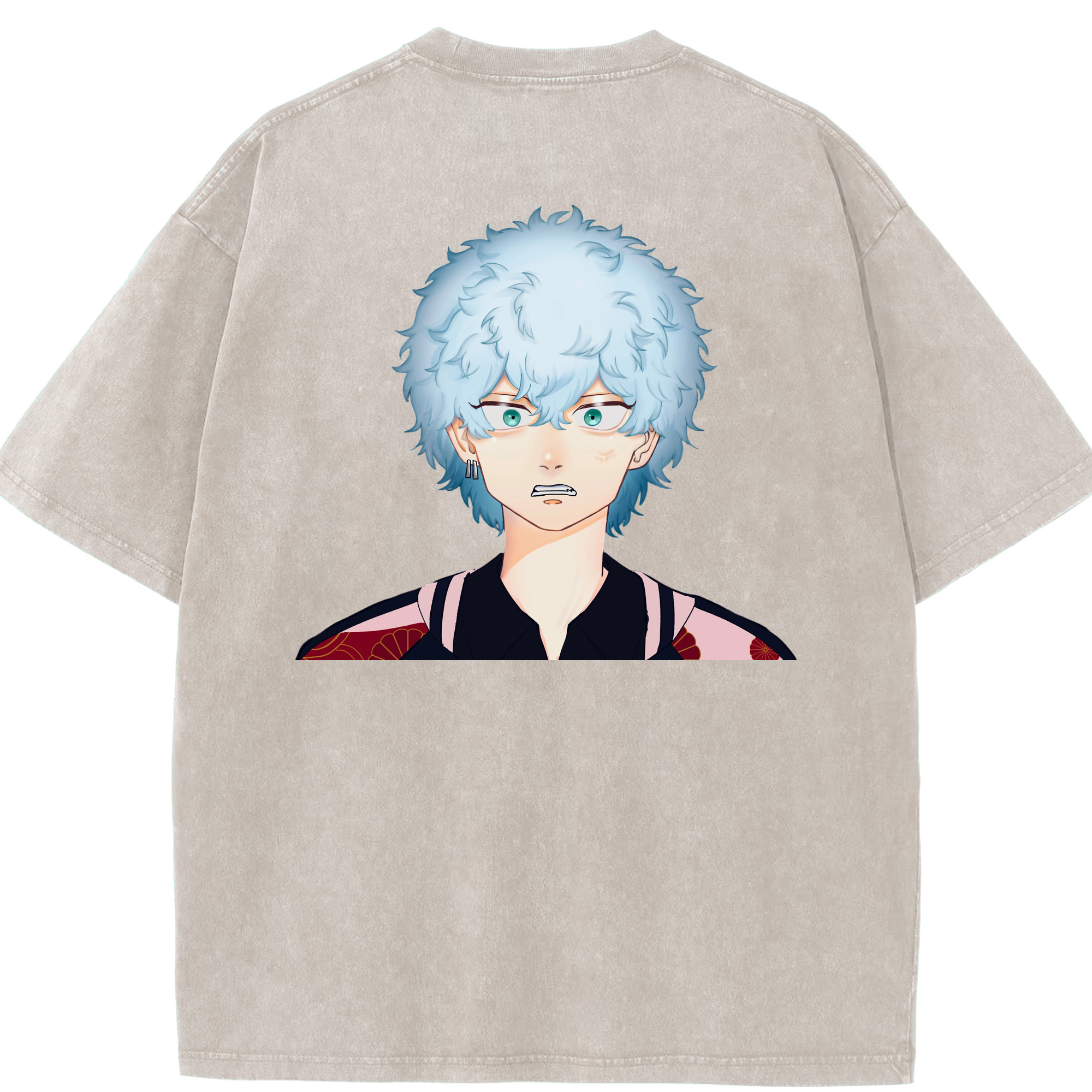 （画像用） 東京リベンジャーズ Tokyo Revengers 綿100% ヴィンテージ風 半袖Tシャツ（背面プリント）